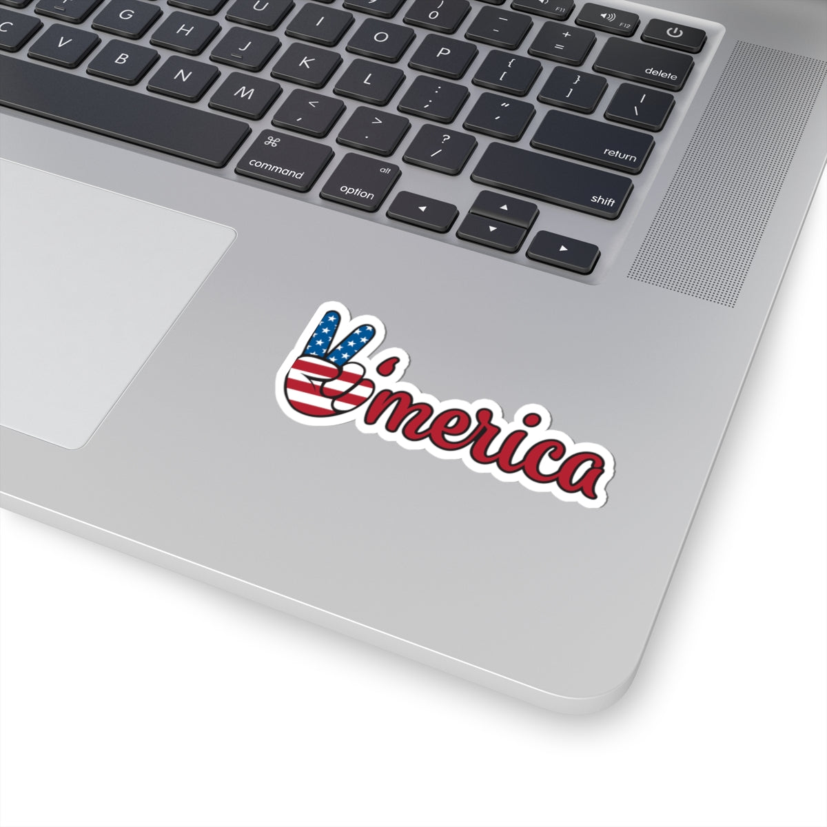 Patriotic Kiss-Cut Stickers for Laptop, Car, Water Bottle, Journal, Red White Blue America Theme