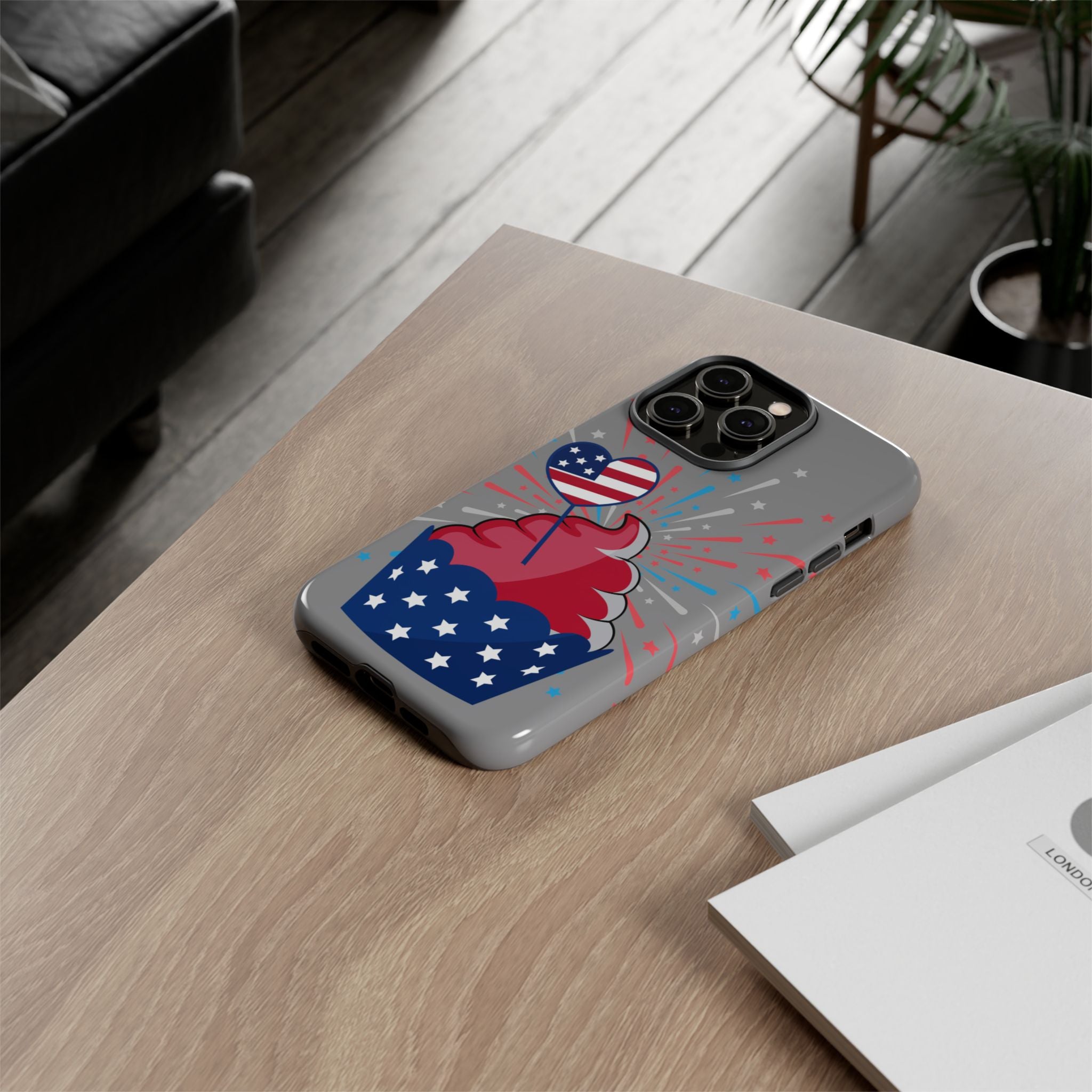 Patriotic Phone Case - Tough Cases, Independence Day Decor, July 4th Gift, Star-Spangled Design, Independence Celebration Accessory