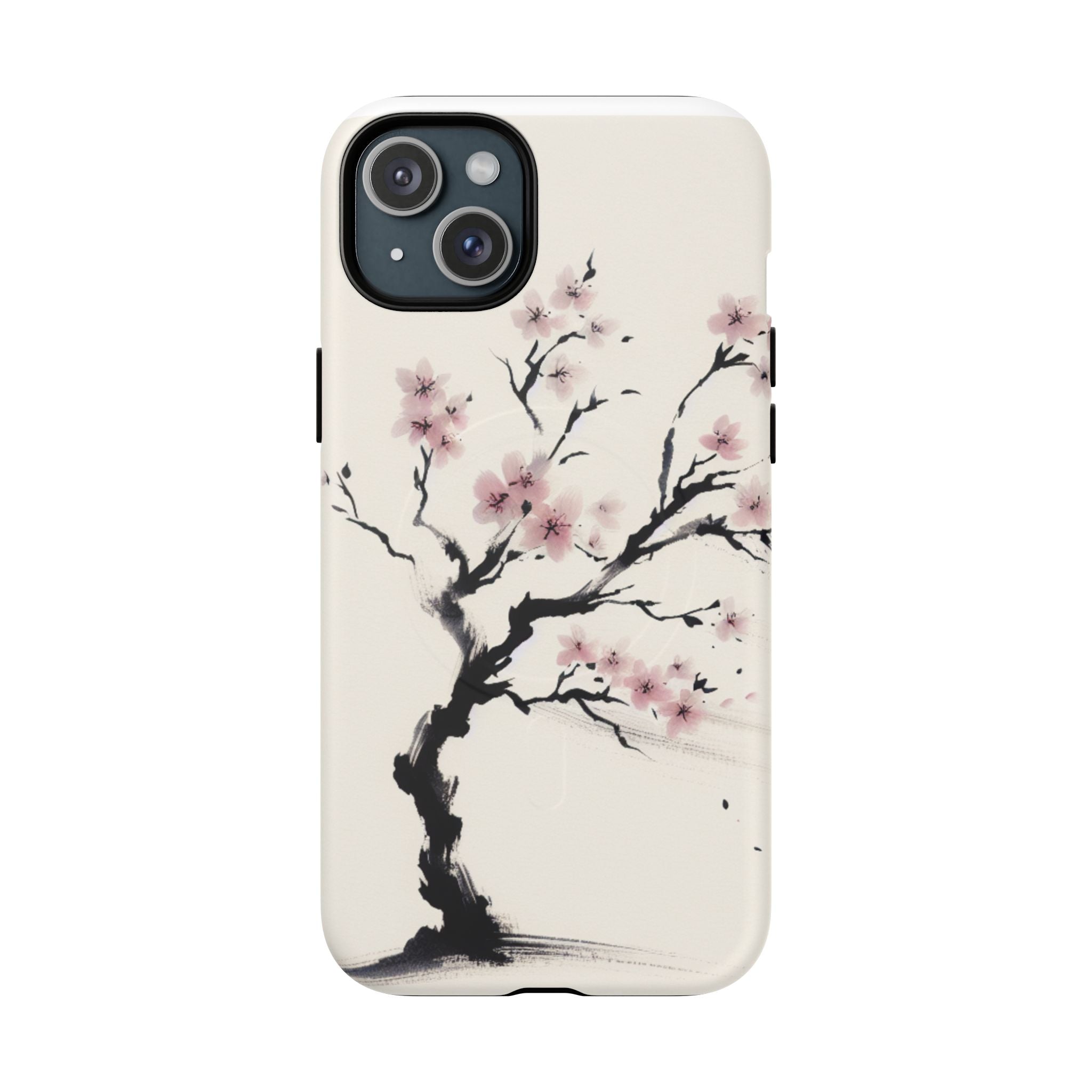 Cherry Blossom Tough Case, Floral Phone Cover, Protective Phone Case, Spring Gift, Unique Cell Phone Case