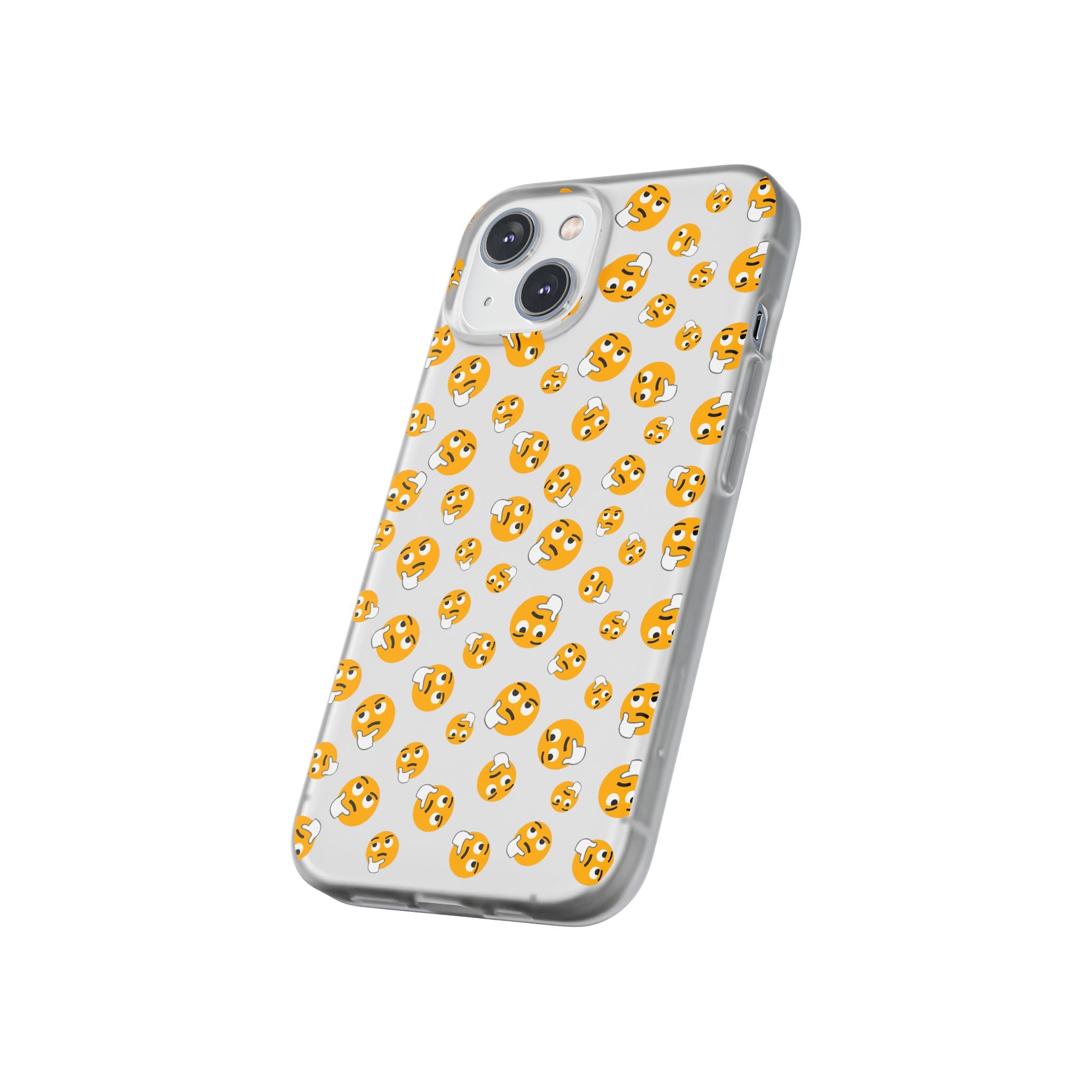 Cheerful Emoji Phone Cases, Cute Flexi Cases for iPhone, Fun Cell Phone Accessories, Gift for Teens, Birthday Party Favor
