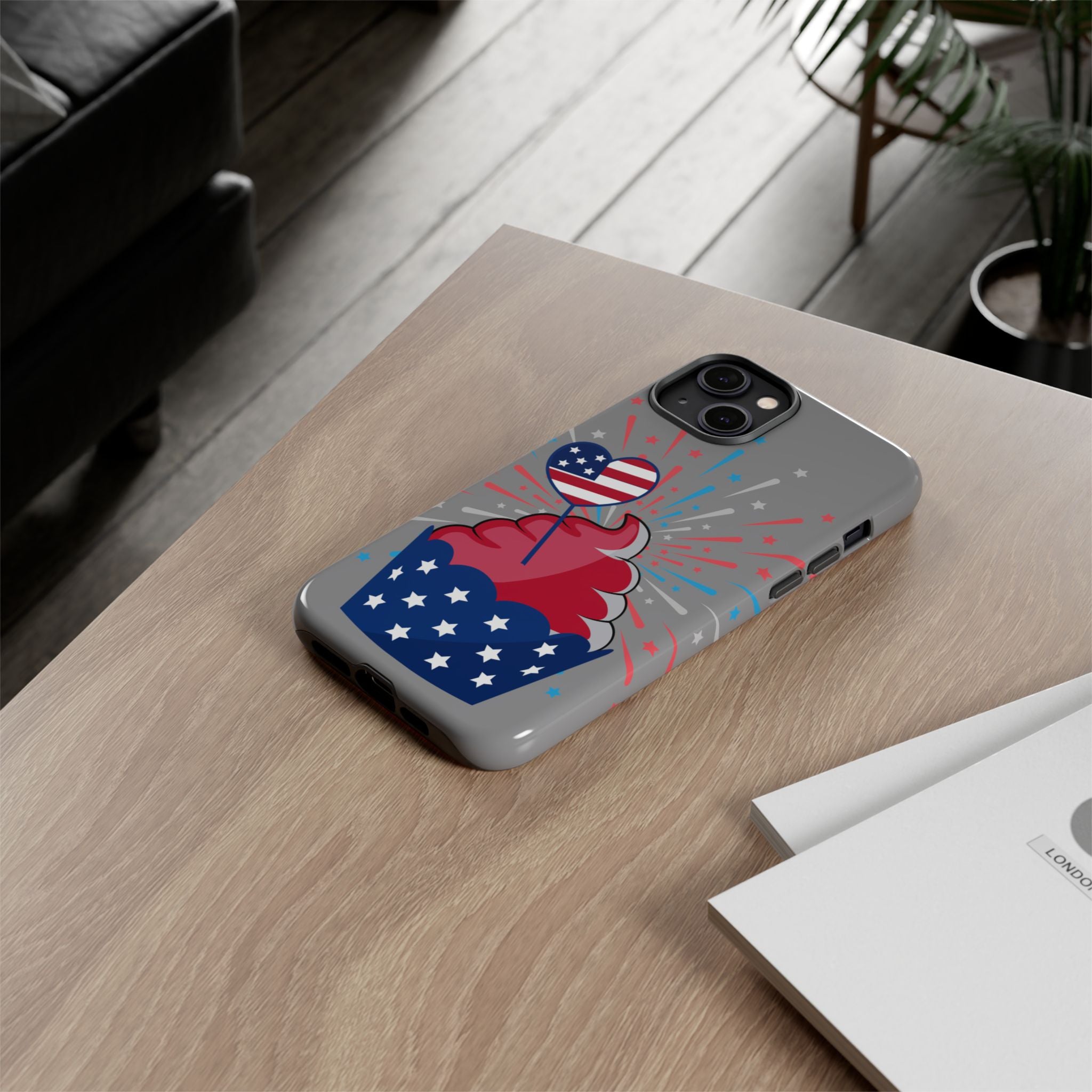 Patriotic Phone Case - Tough Cases, Independence Day Decor, July 4th Gift, Star-Spangled Design, Independence Celebration Accessory