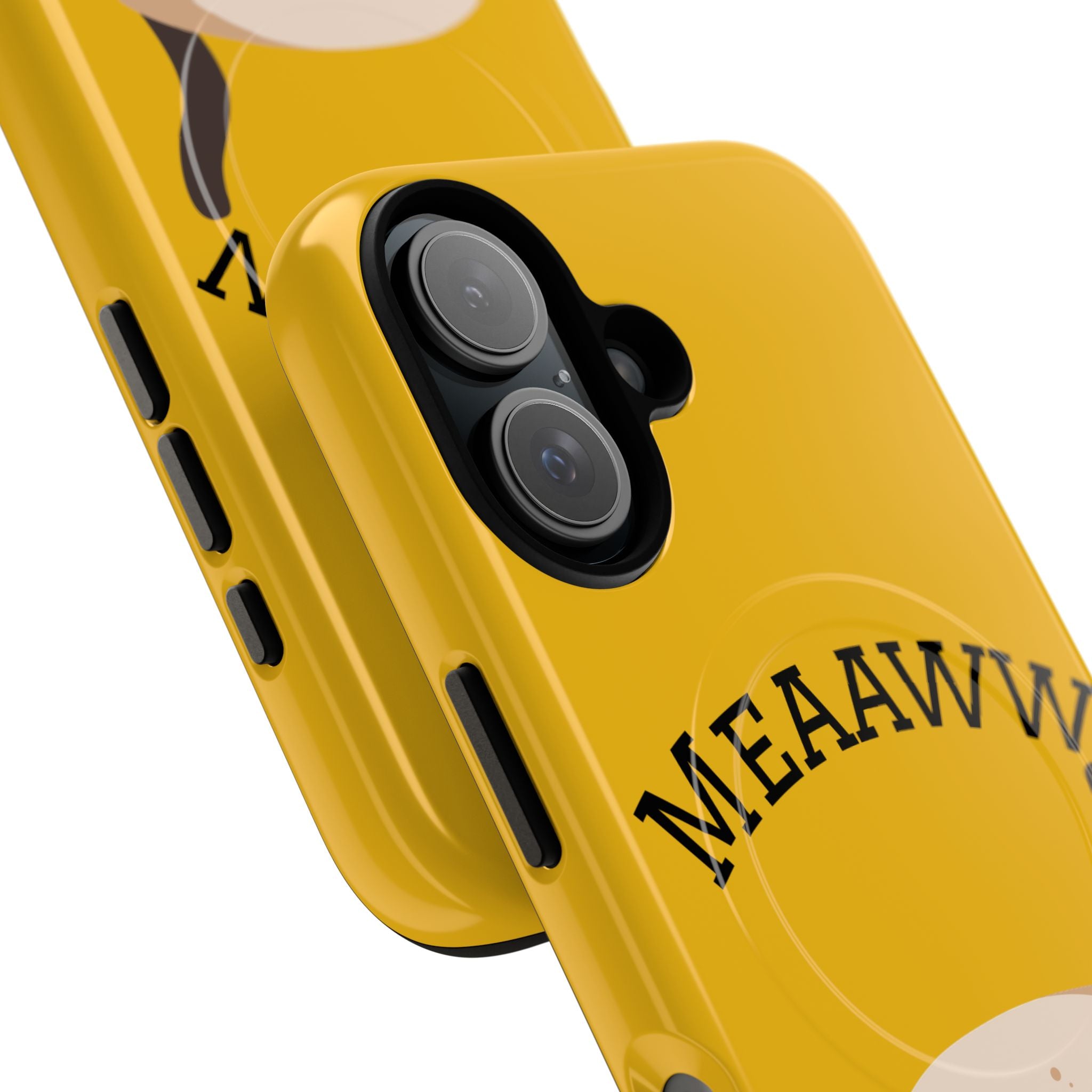 Funny Cat Phone Case for Pet Lovers, Tough Magnetic Cases, Cute Cat Accessory, Gift for Cat Owners, Unique Cat Themed Gift