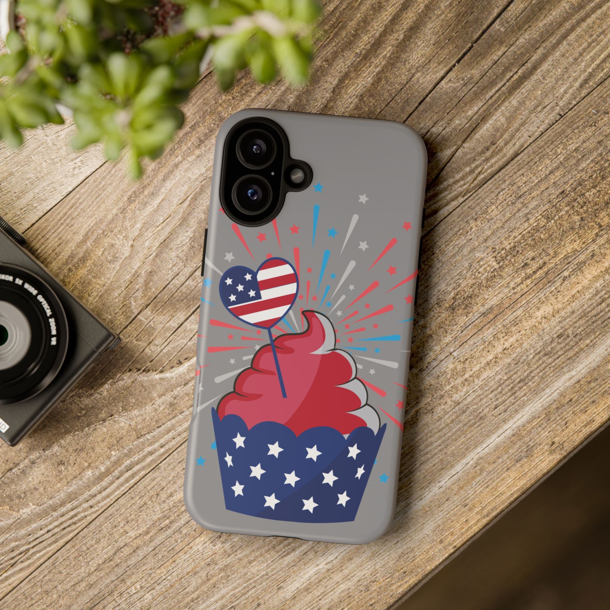 Patriotic Phone Case - Tough Cases, Independence Day Decor, July 4th Gift, Star-Spangled Design, Independence Celebration Accessory