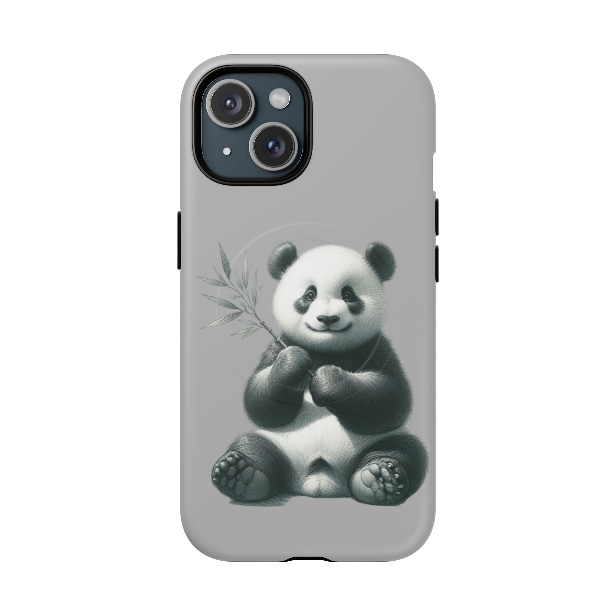 Cute Panda Magnetic Phone Case, Durable Phone Cover, Gift for Animal Lovers, Cute Phone Accessory, Stylish Protection Case