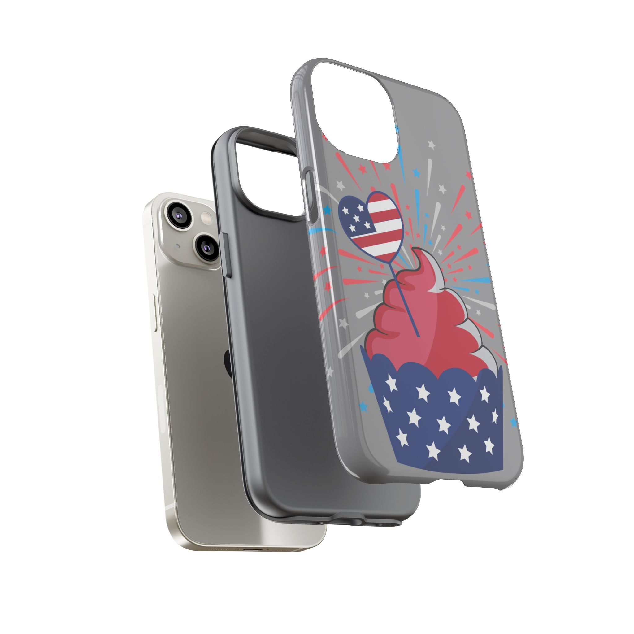 Patriotic Phone Case - Tough Cases, Independence Day Decor, July 4th Gift, Star-Spangled Design, Independence Celebration Accessory
