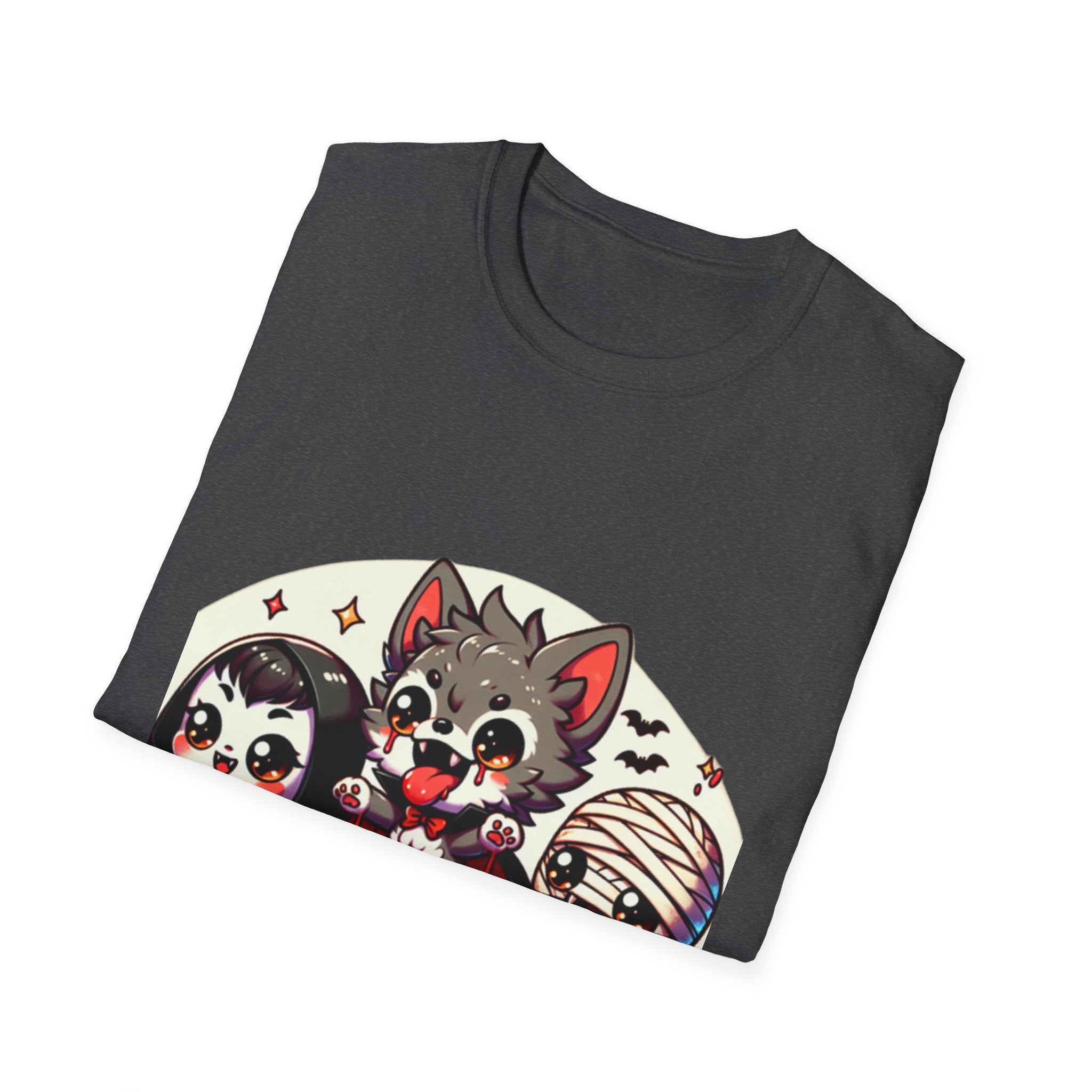 Cute Halloween Kids T-Shirt, Unisex Tee for Fall Festivals, Trick or Treat, Costume Party, Gift Idea