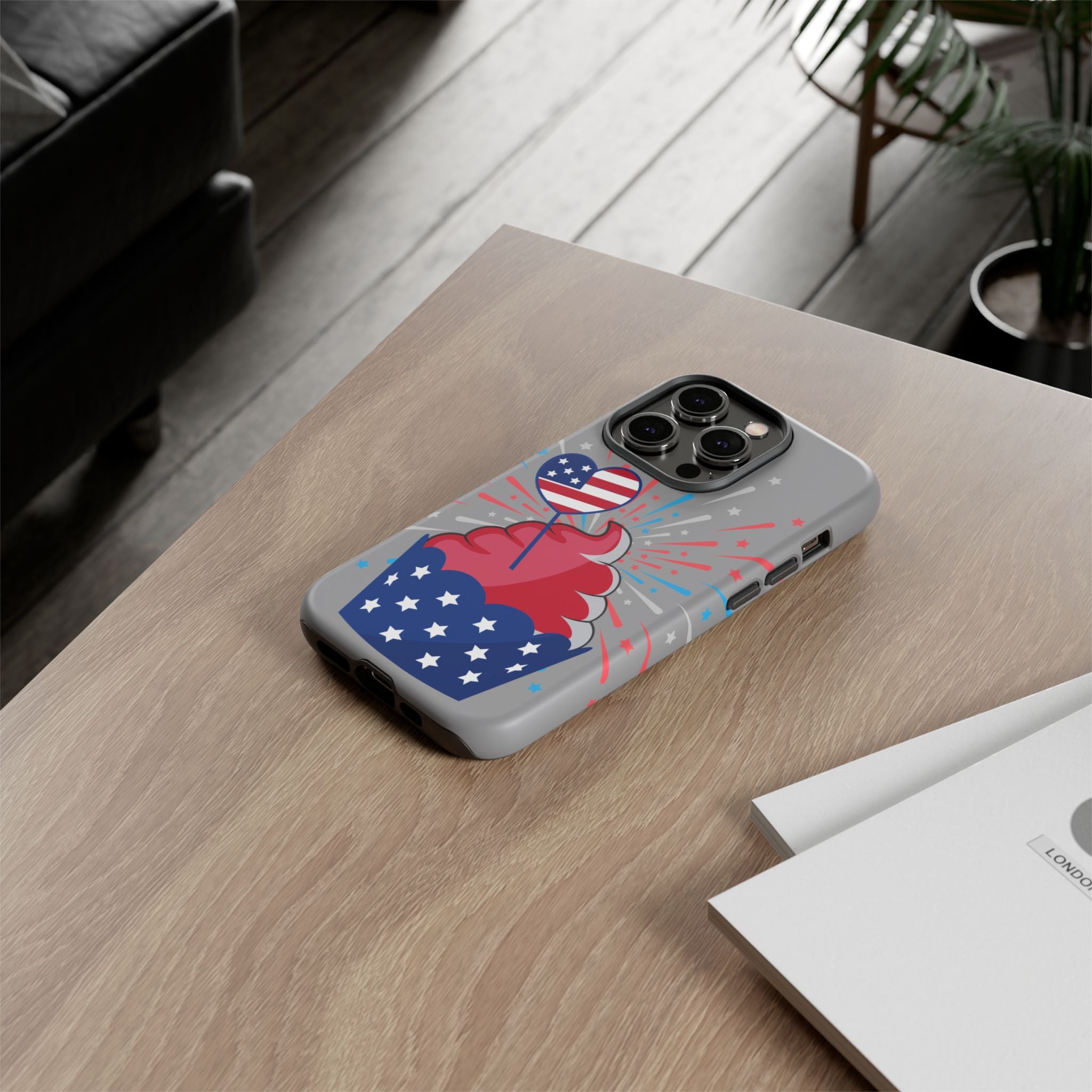 Patriotic Phone Case - Tough Cases, Independence Day Decor, July 4th Gift, Star-Spangled Design, Independence Celebration Accessory