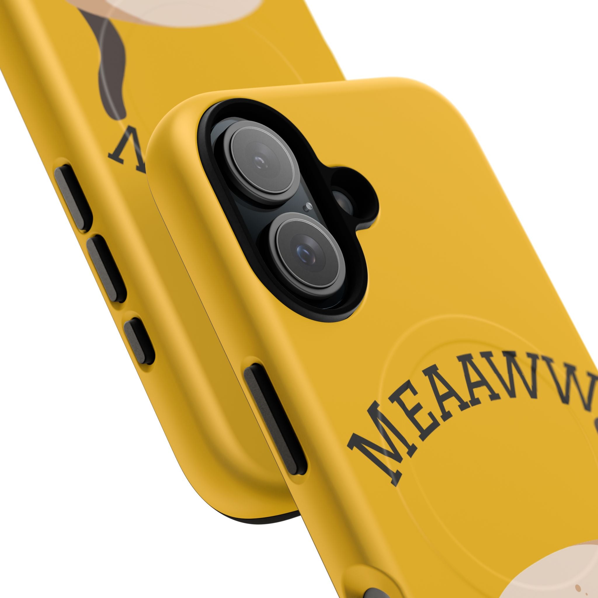 Funny Cat Phone Case for Pet Lovers, Tough Magnetic Cases, Cute Cat Accessory, Gift for Cat Owners, Unique Cat Themed Gift