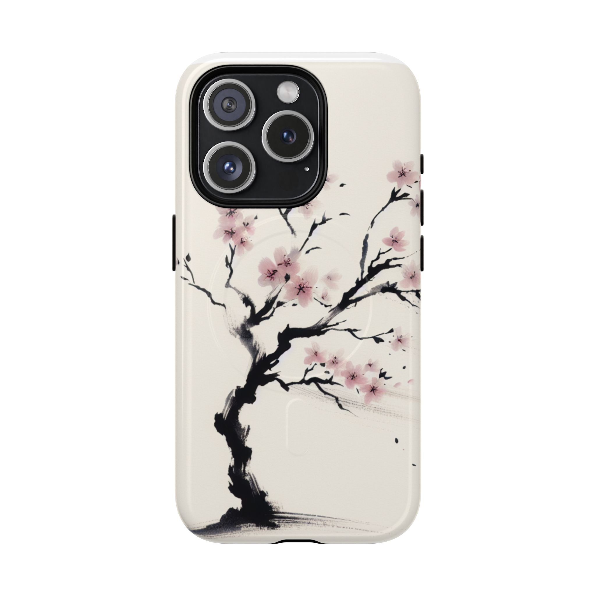 Cherry Blossom Tough Case, Floral Phone Cover, Protective Phone Case, Spring Gift, Unique Cell Phone Case