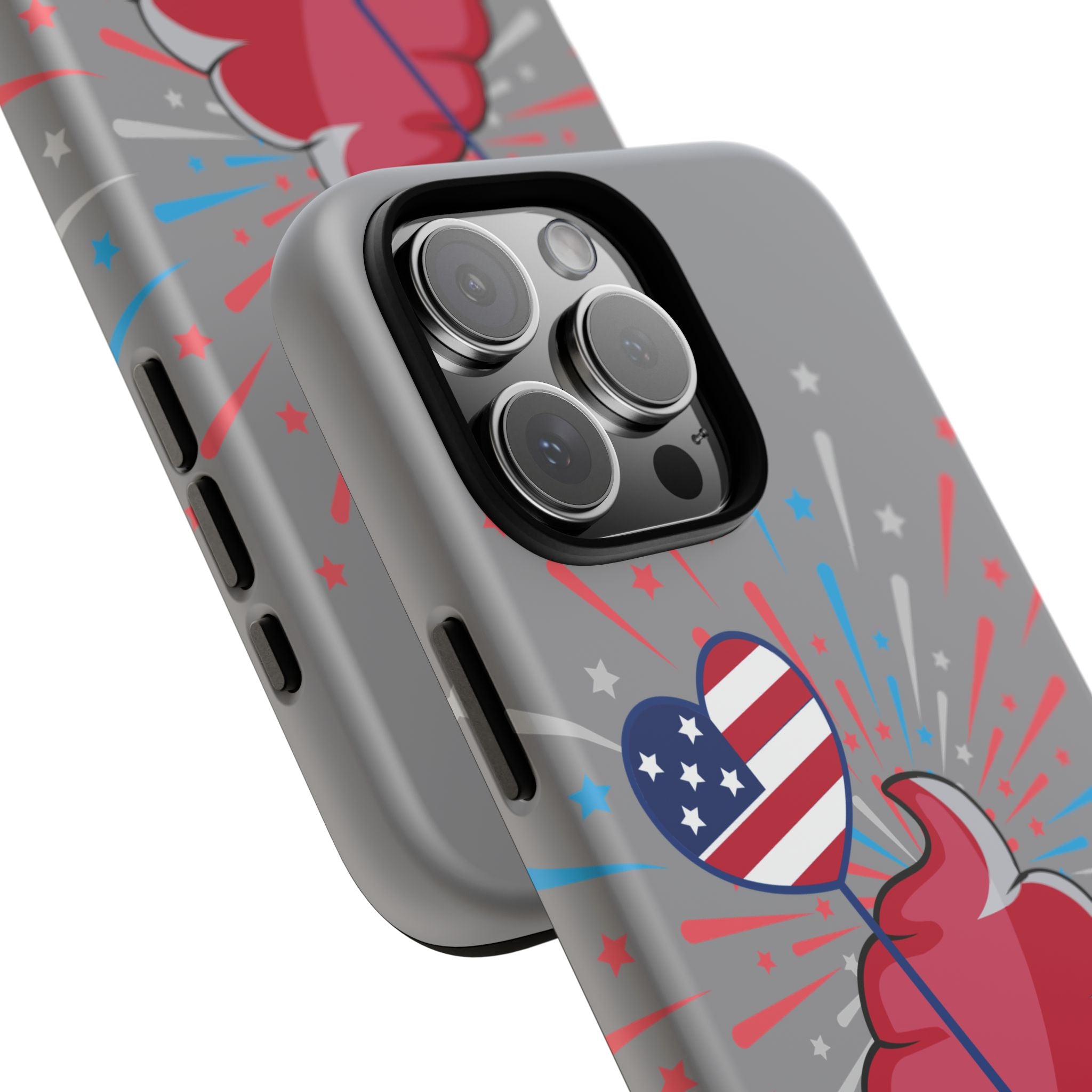 Patriotic Phone Case - Tough Cases, Independence Day Decor, July 4th Gift, Star-Spangled Design, Independence Celebration Accessory