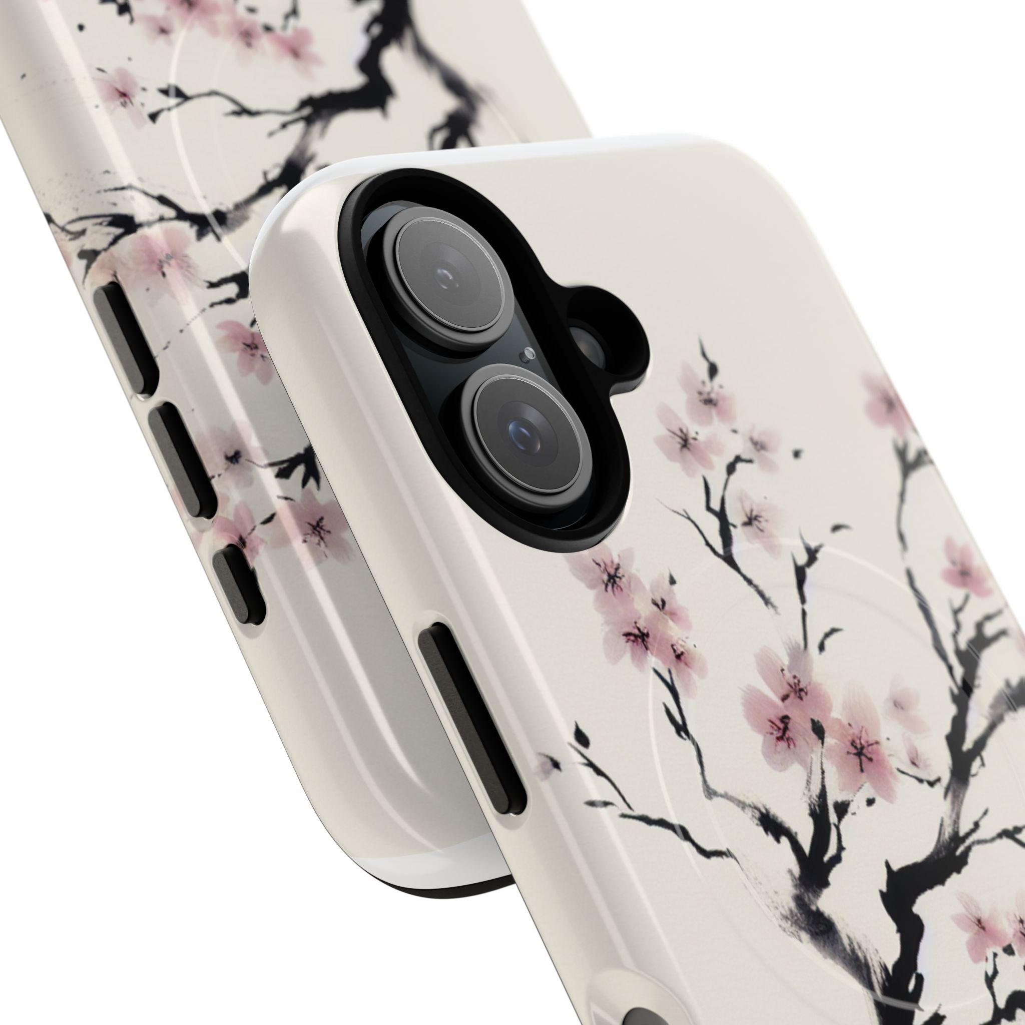 Cherry Blossom Tough Case, Floral Phone Cover, Protective Phone Case, Spring Gift, Unique Cell Phone Case