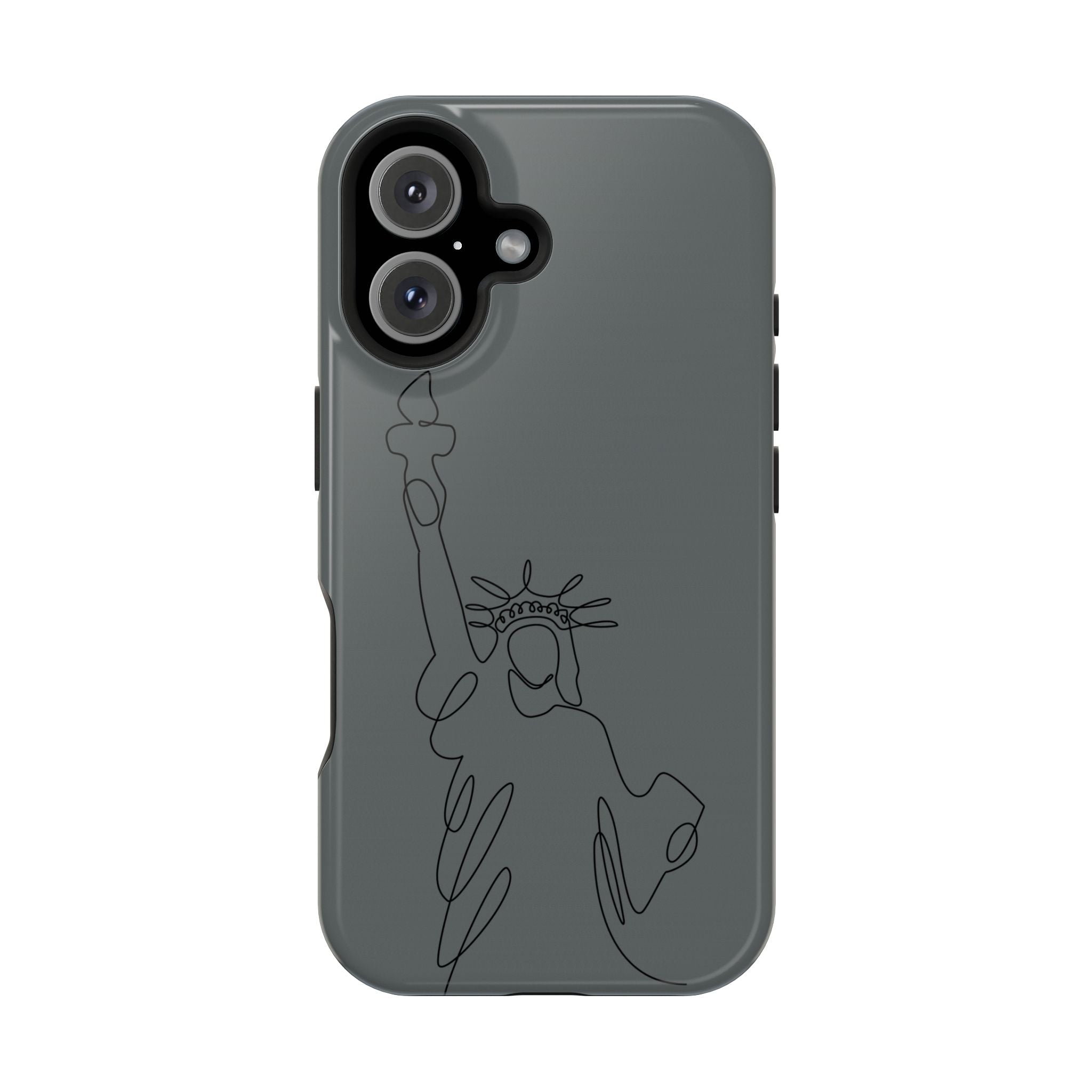 Stylish Impact-Resistant Phone Case with Liberty Design, Protective Cover, Gift for Travel Lovers, Unique Phone Accessory, Holiday Present