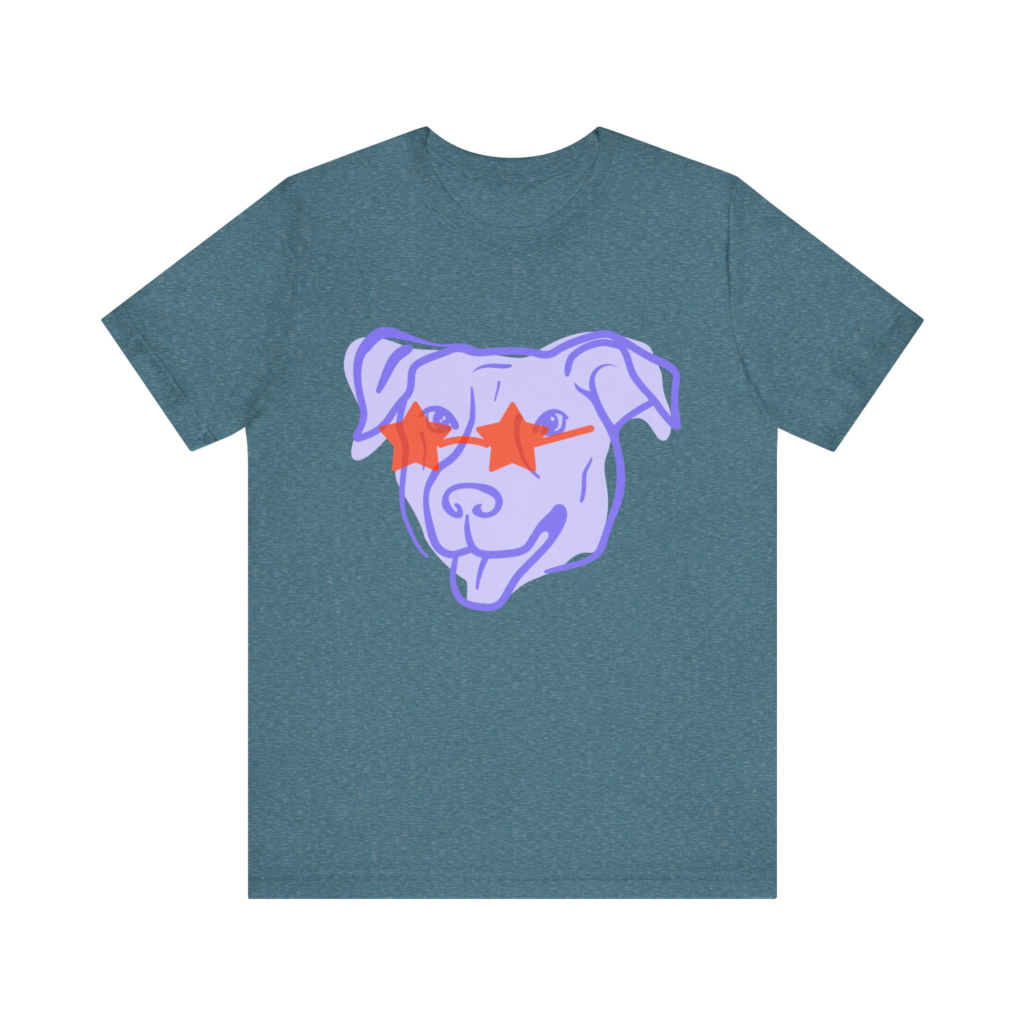 Cool Dog Design T-Shirt, Pet Lover Gift, Casual Wear, Funny Graphic Tee, Birthday Gift