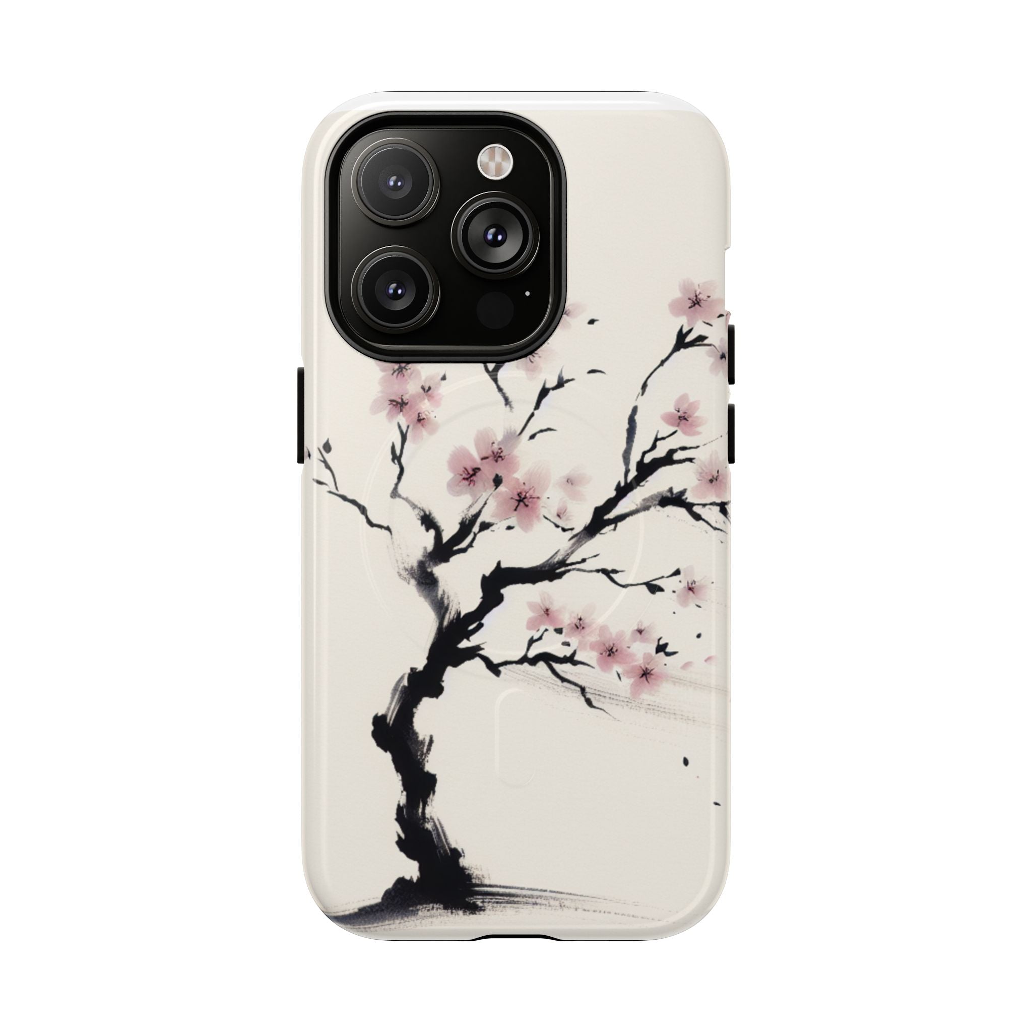 Cherry Blossom Tough Case, Floral Phone Cover, Protective Phone Case, Spring Gift, Unique Cell Phone Case
