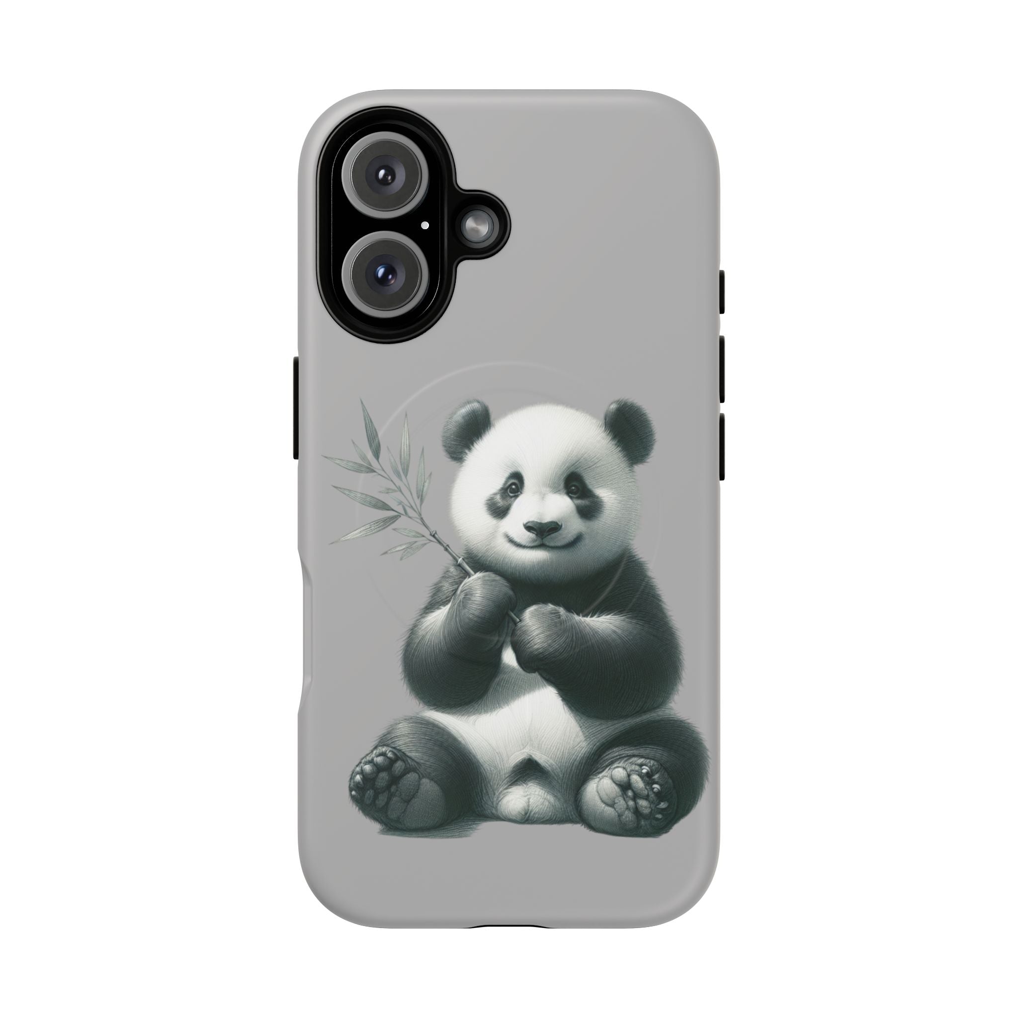 Cute Panda Magnetic Phone Case, Durable Phone Cover, Gift for Animal Lovers, Cute Phone Accessory, Stylish Protection Case