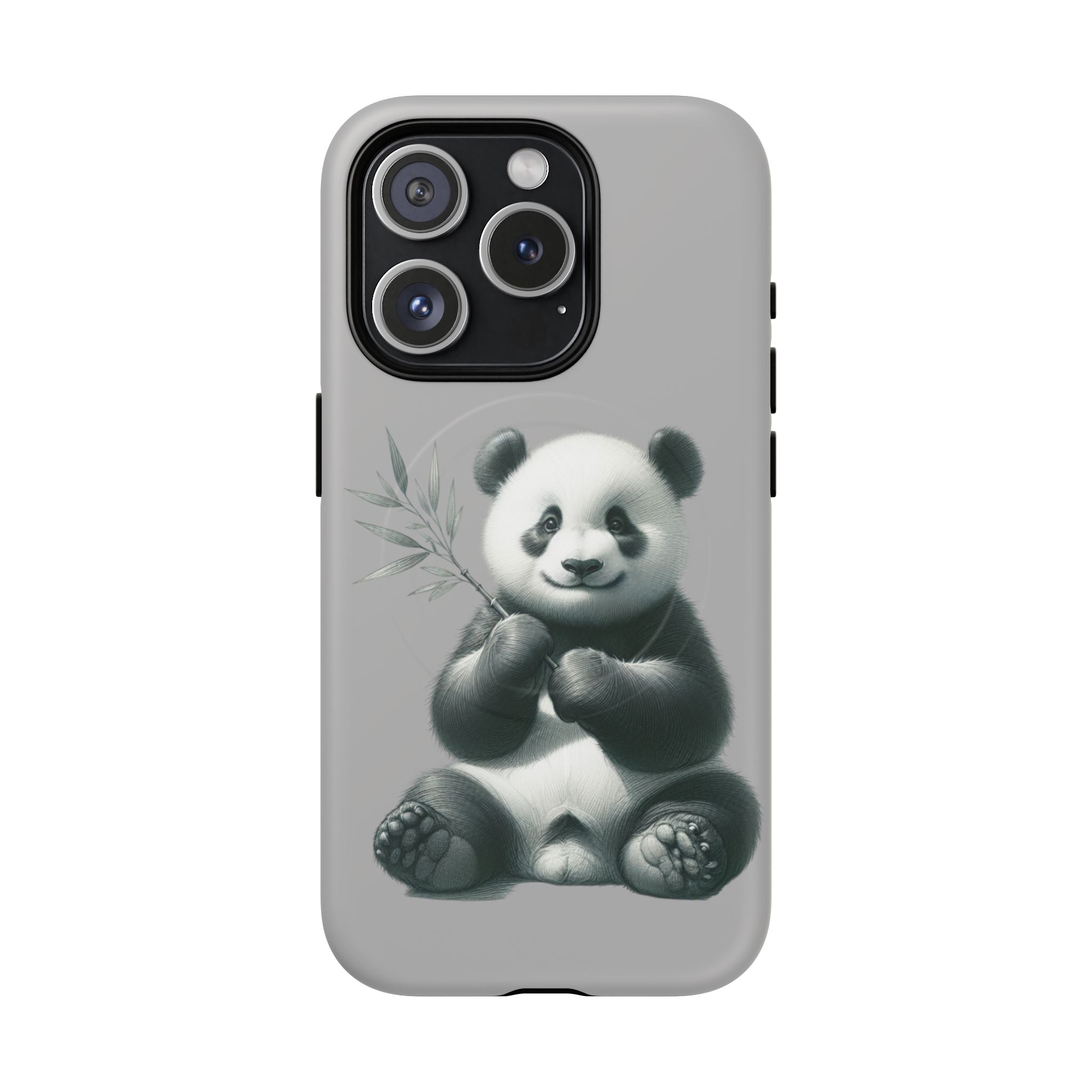 Cute Panda Magnetic Phone Case, Durable Phone Cover, Gift for Animal Lovers, Cute Phone Accessory, Stylish Protection Case