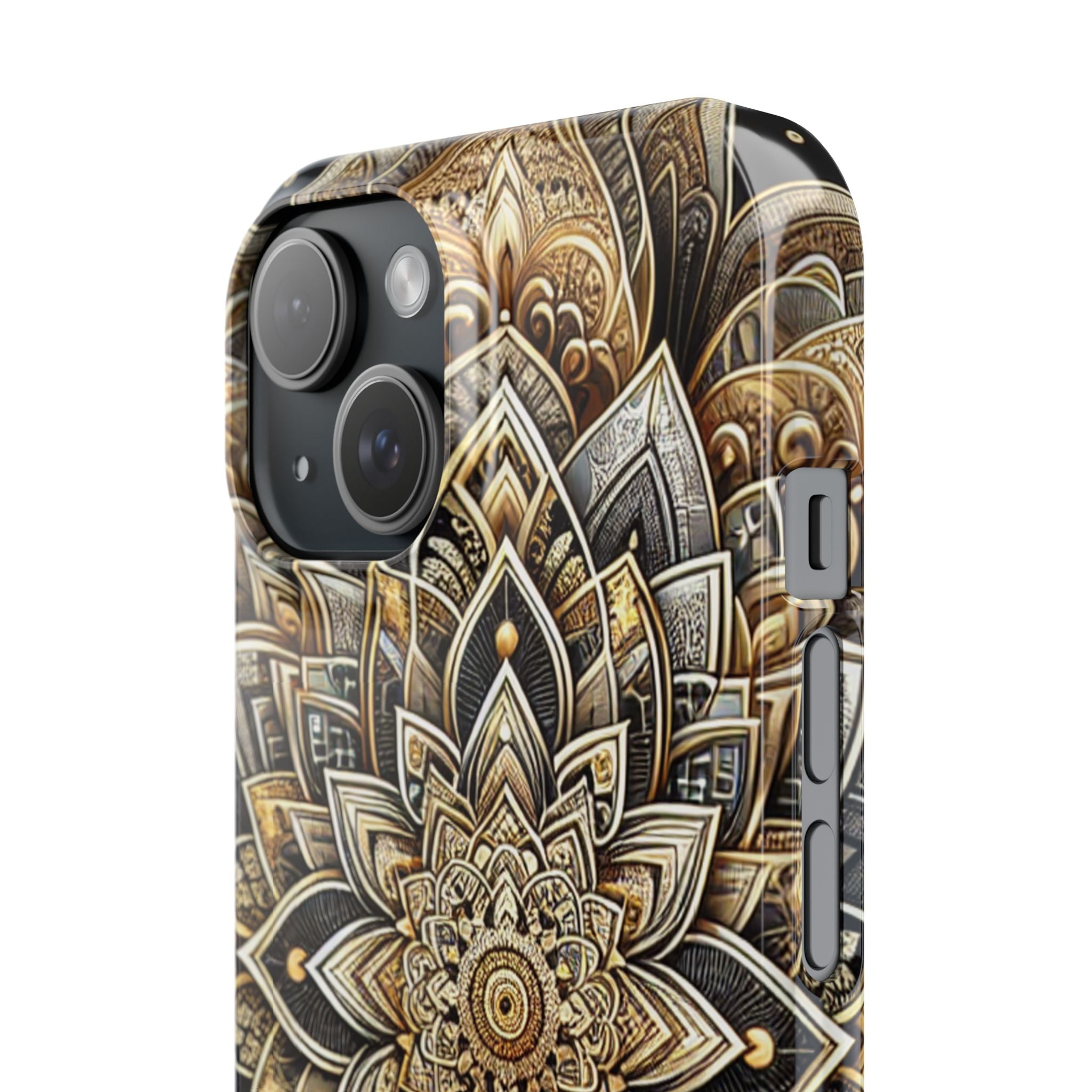 Ornate Mandala Phone Case | Boho Slim Cases for iPhone | Unique Art Gifts | Trendy Phone Accessories | Ideal for Her | Birthday & Holidays