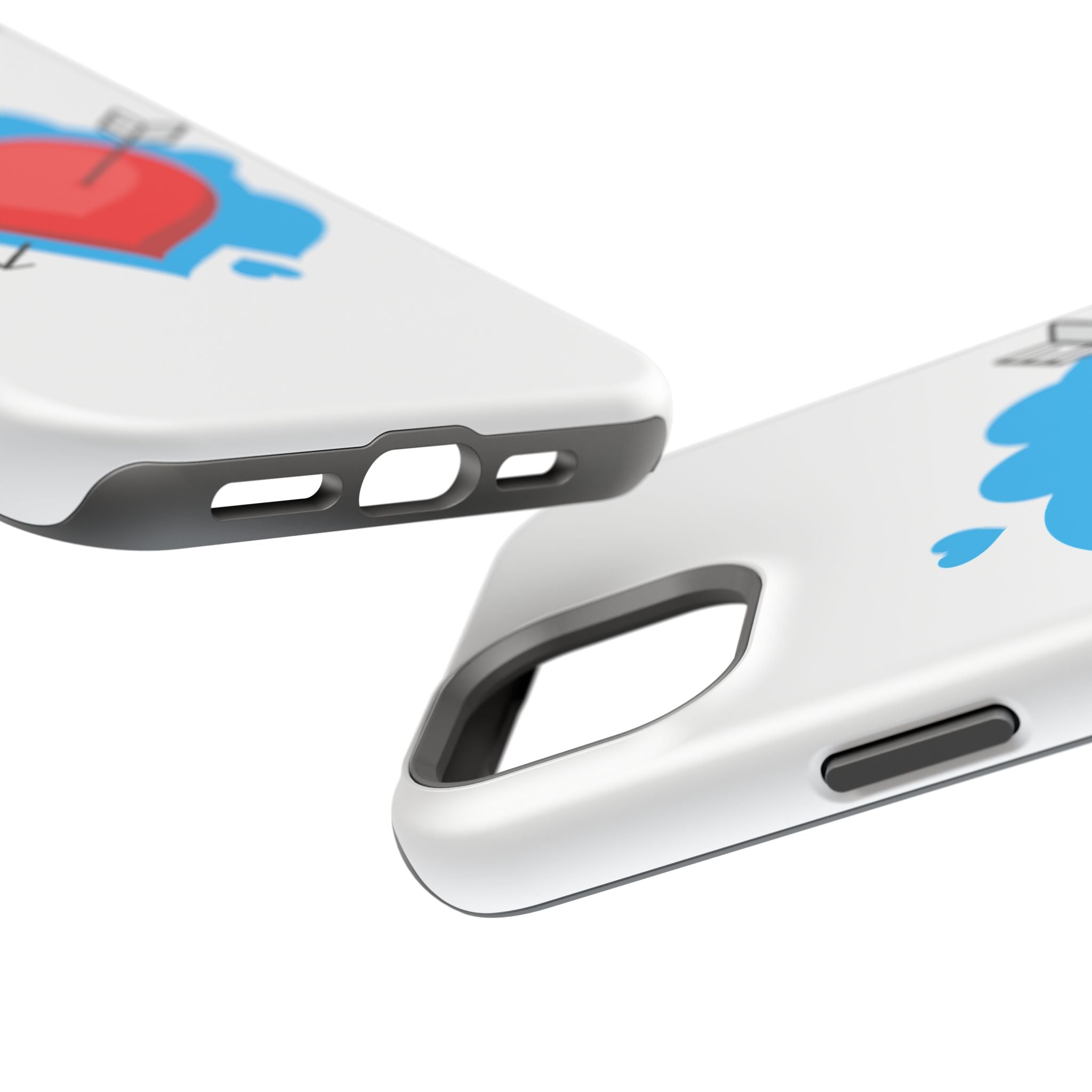 Heart Arrow Impact-Resistant Phone Case, Cute Phone Cover, Valentine's Day Gift, Durable Case, Love Themed Accessory