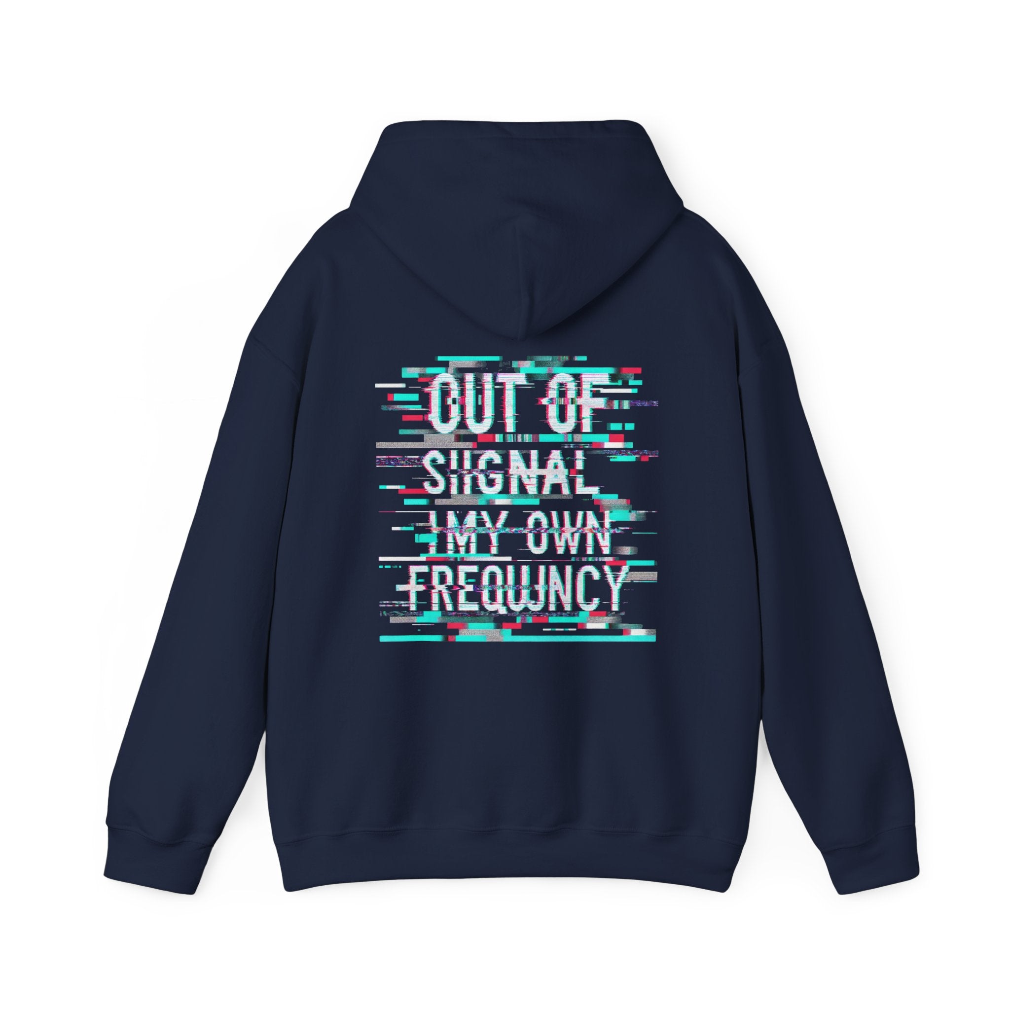 WiFi Frequency Hoodie - Unisex Heavy Blend Hooded Sweatshirt for Tech Lovers, Perfect Gift for Gamers, Cozy Lounge Wear, Casual Style