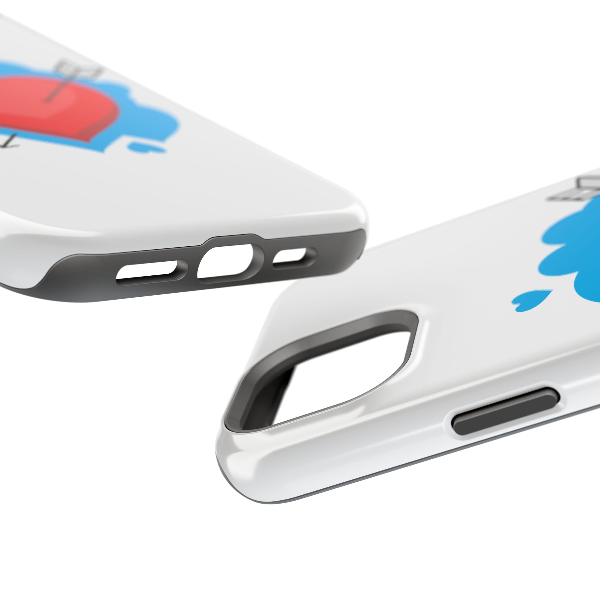 Heart Arrow Impact-Resistant Phone Case, Cute Phone Cover, Valentine's Day Gift, Durable Case, Love Themed Accessory