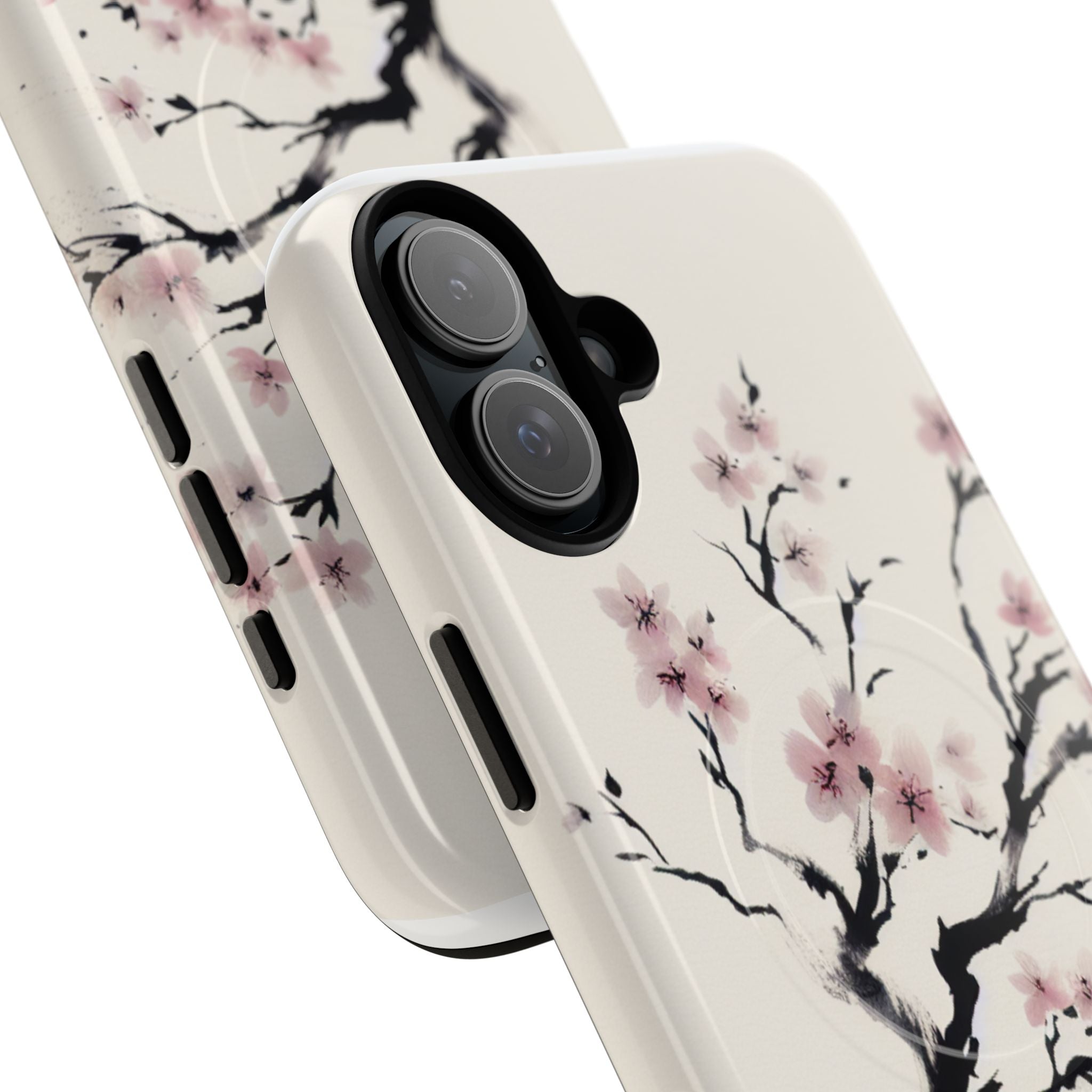Cherry Blossom Tough Case, Floral Phone Cover, Protective Phone Case, Spring Gift, Unique Cell Phone Case