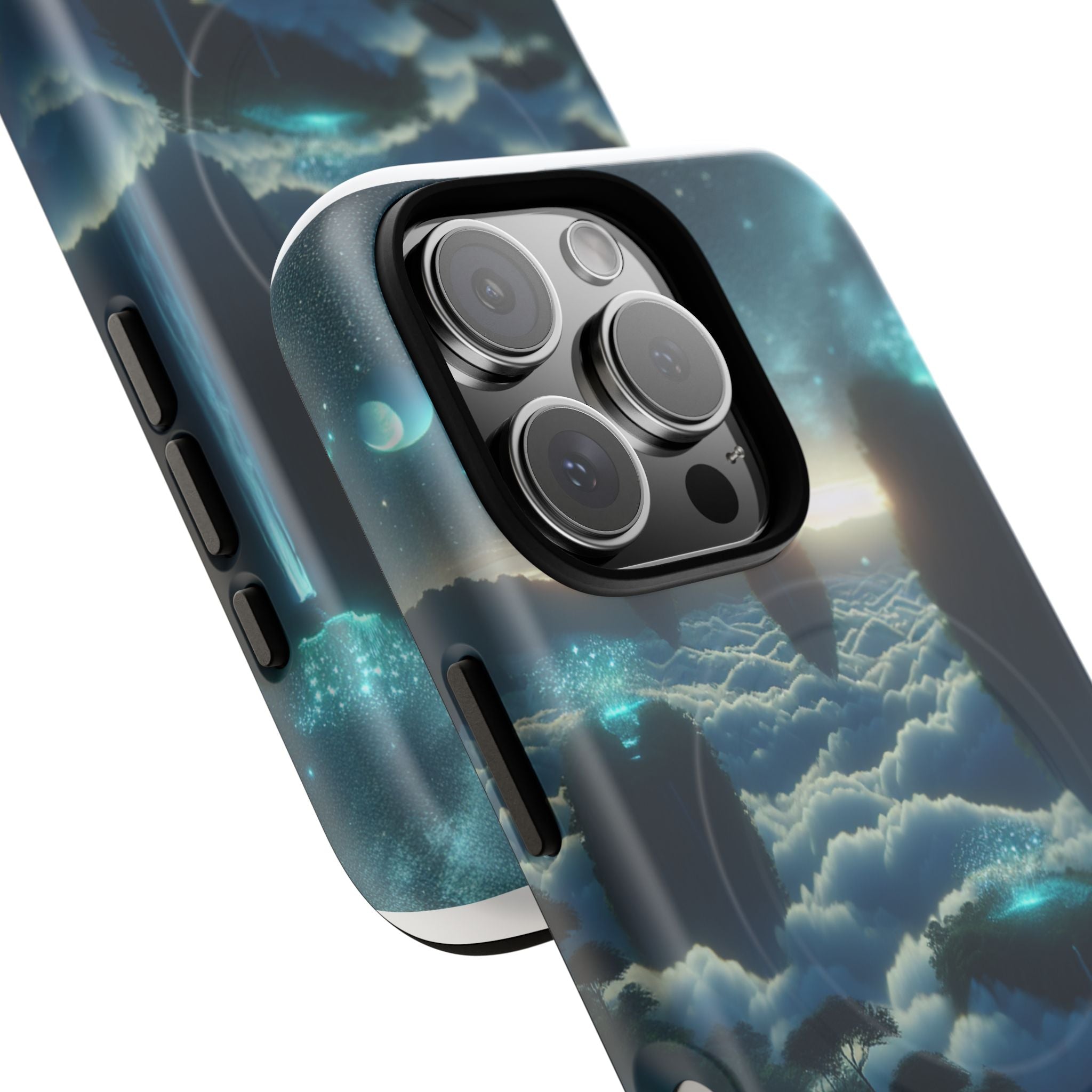 Dreamy Landscape Magnetic Phone Case, Tough Armor Cover, Cosmic Gift, Aesthetic Case for Cell Phones, Unique Phone Accessory