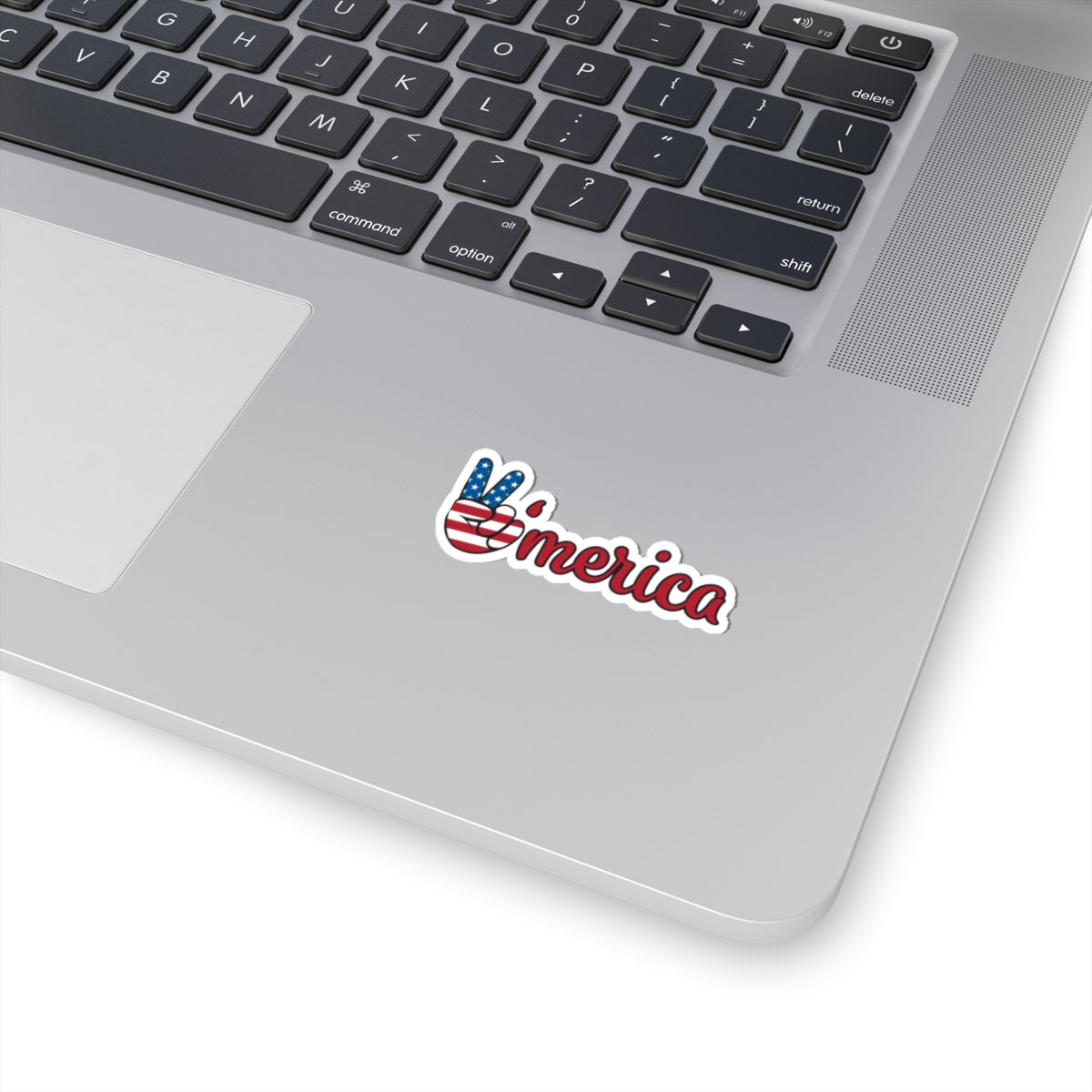 Patriotic Kiss-Cut Stickers for Laptop, Car, Water Bottle, Journal, Red White Blue America Theme
