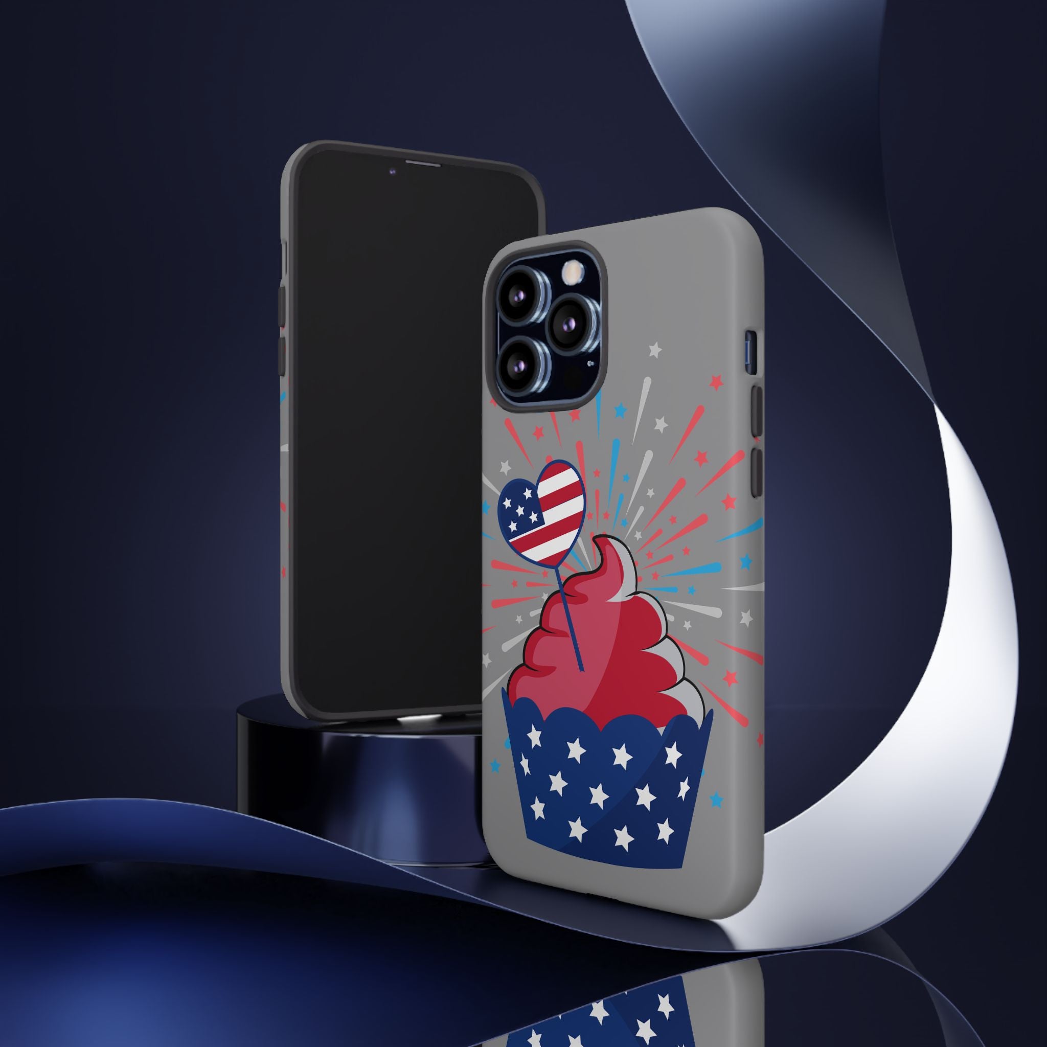 Patriotic Phone Case - Tough Cases, Independence Day Decor, July 4th Gift, Star-Spangled Design, Independence Celebration Accessory