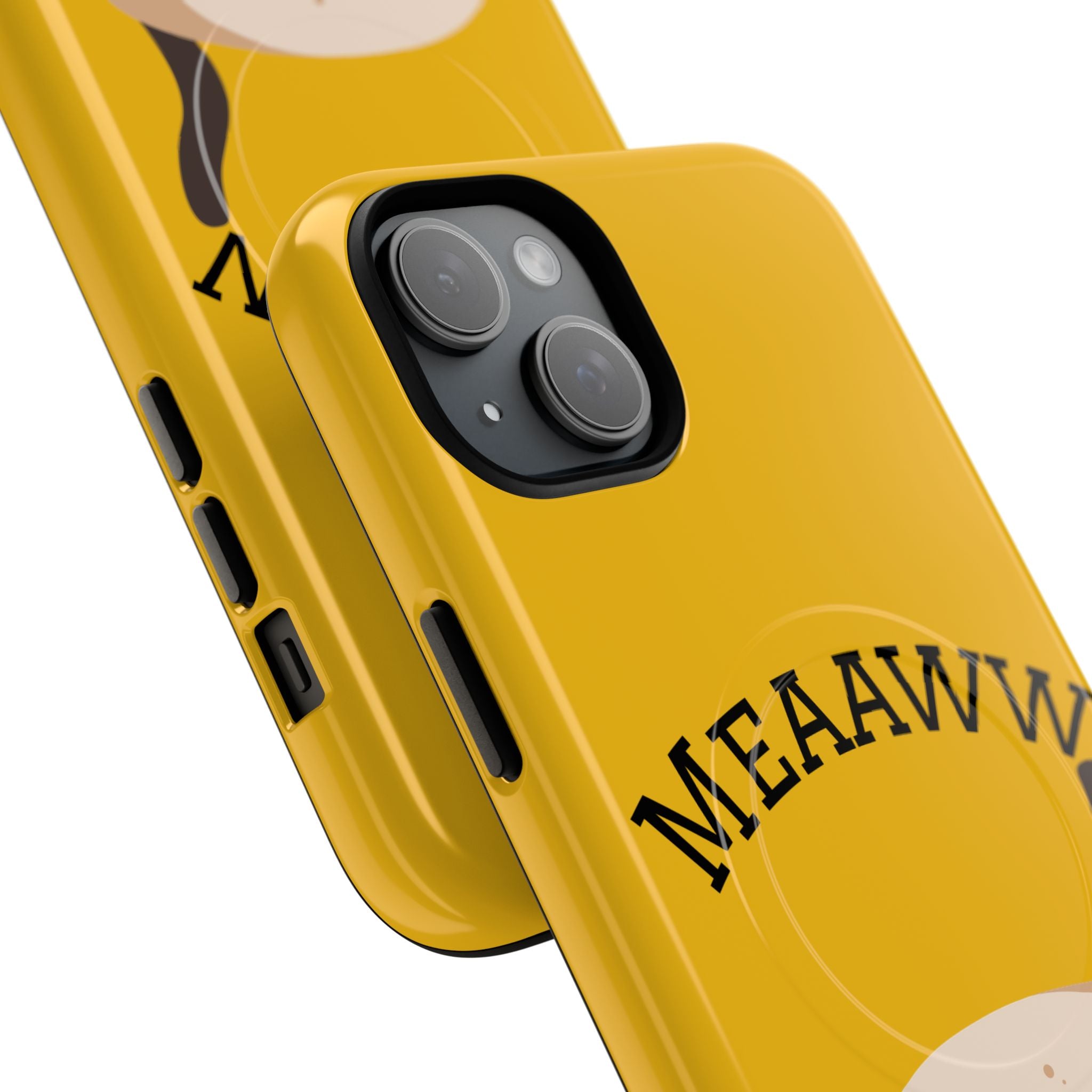 Funny Cat Phone Case for Pet Lovers, Tough Magnetic Cases, Cute Cat Accessory, Gift for Cat Owners, Unique Cat Themed Gift