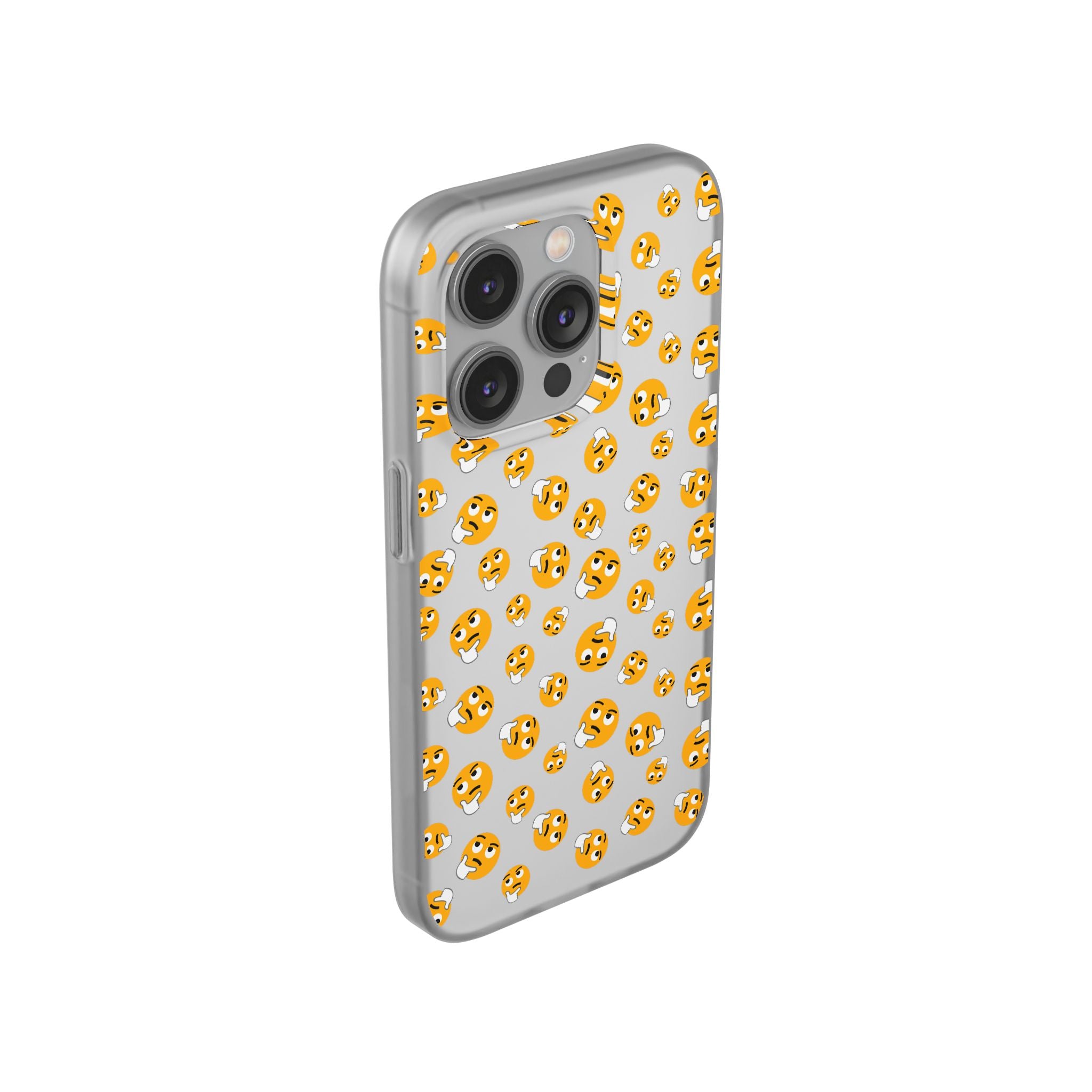 Cheerful Emoji Phone Cases, Cute Flexi Cases for iPhone, Fun Cell Phone Accessories, Gift for Teens, Birthday Party Favor
