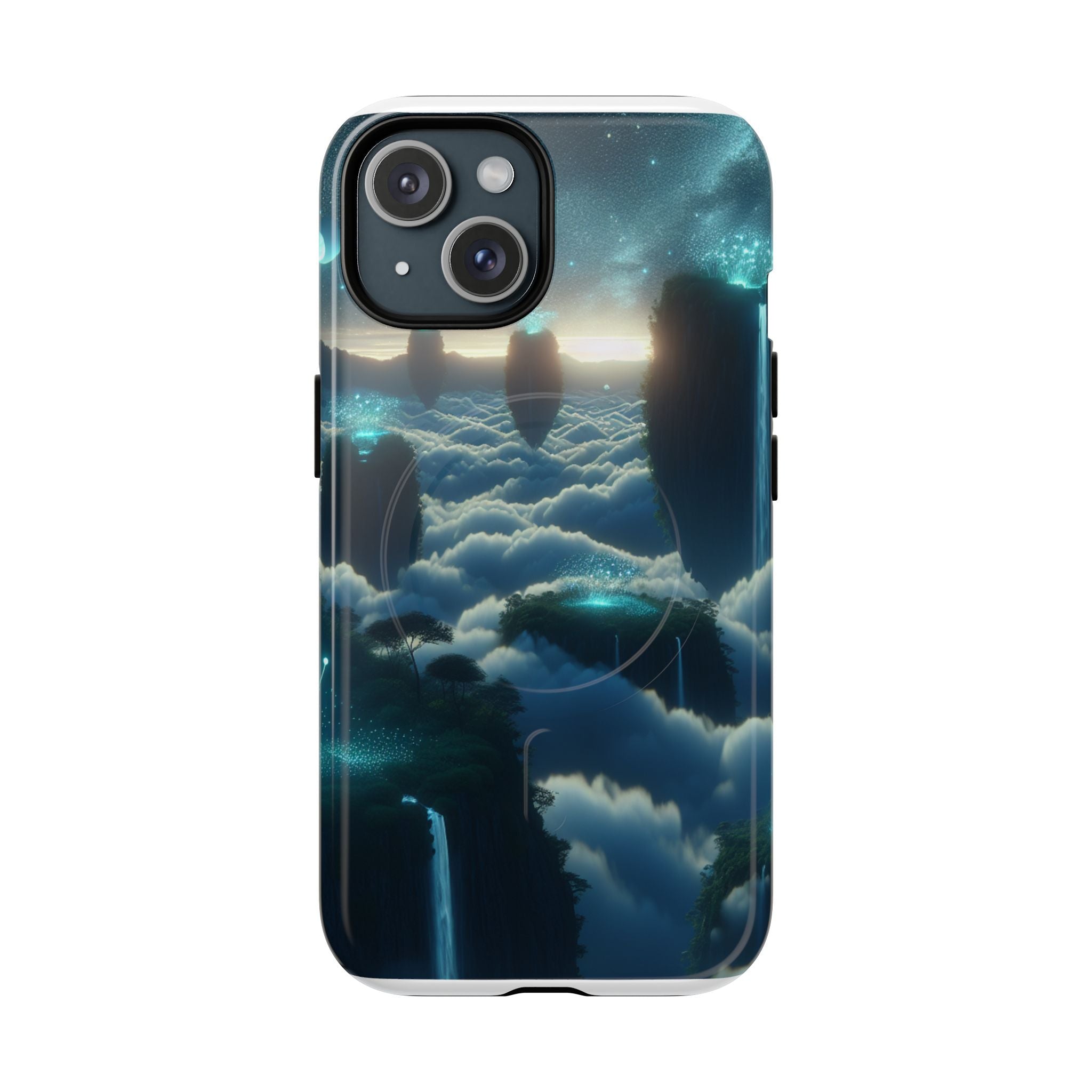 Dreamy Landscape Magnetic Phone Case, Tough Armor Cover, Cosmic Gift, Aesthetic Case for Cell Phones, Unique Phone Accessory