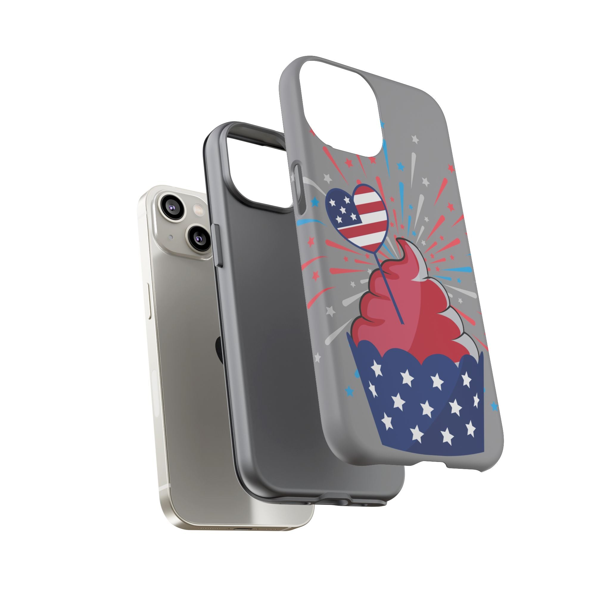 Patriotic Phone Case - Tough Cases, Independence Day Decor, July 4th Gift, Star-Spangled Design, Independence Celebration Accessory
