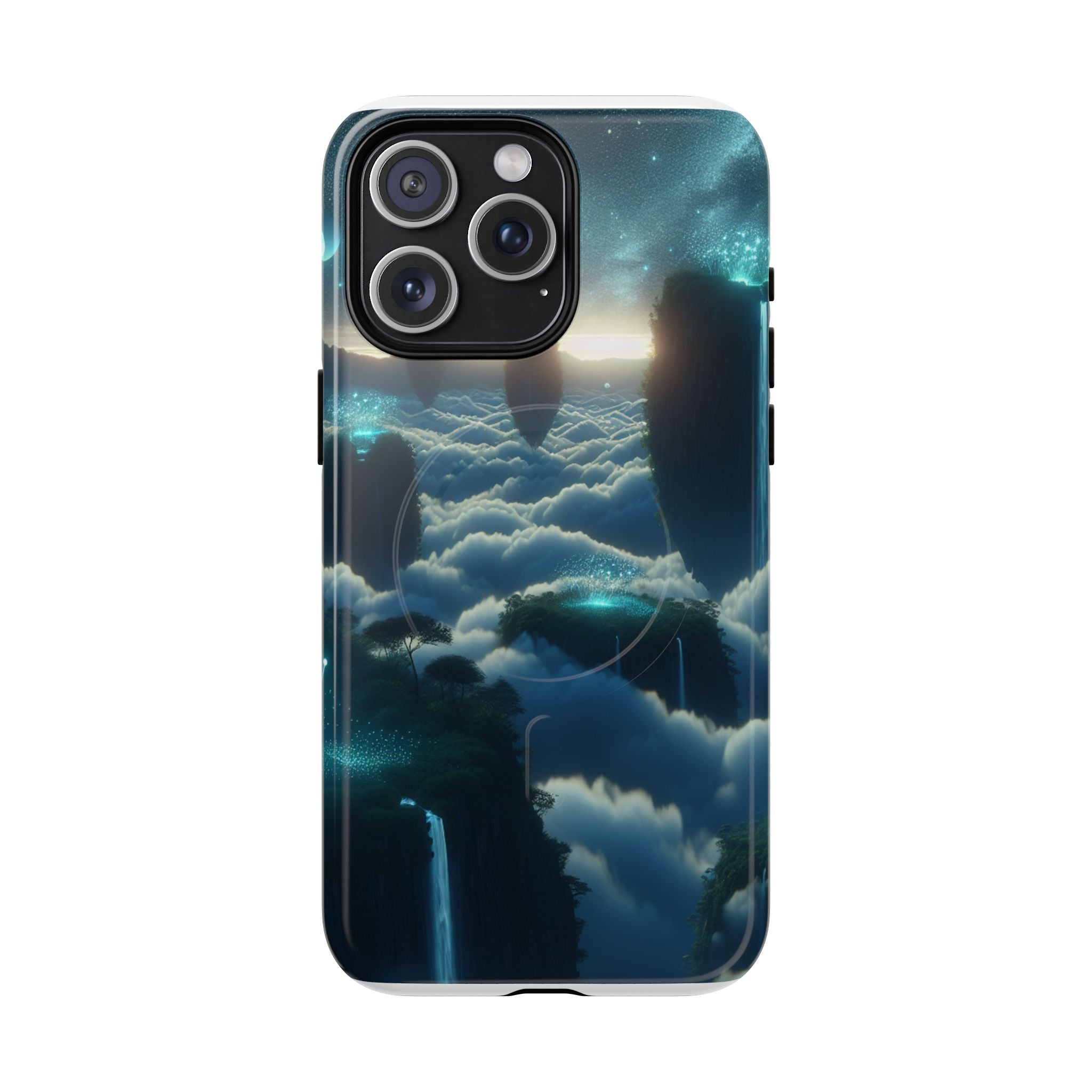 Dreamy Landscape Magnetic Phone Case, Tough Armor Cover, Cosmic Gift, Aesthetic Case for Cell Phones, Unique Phone Accessory