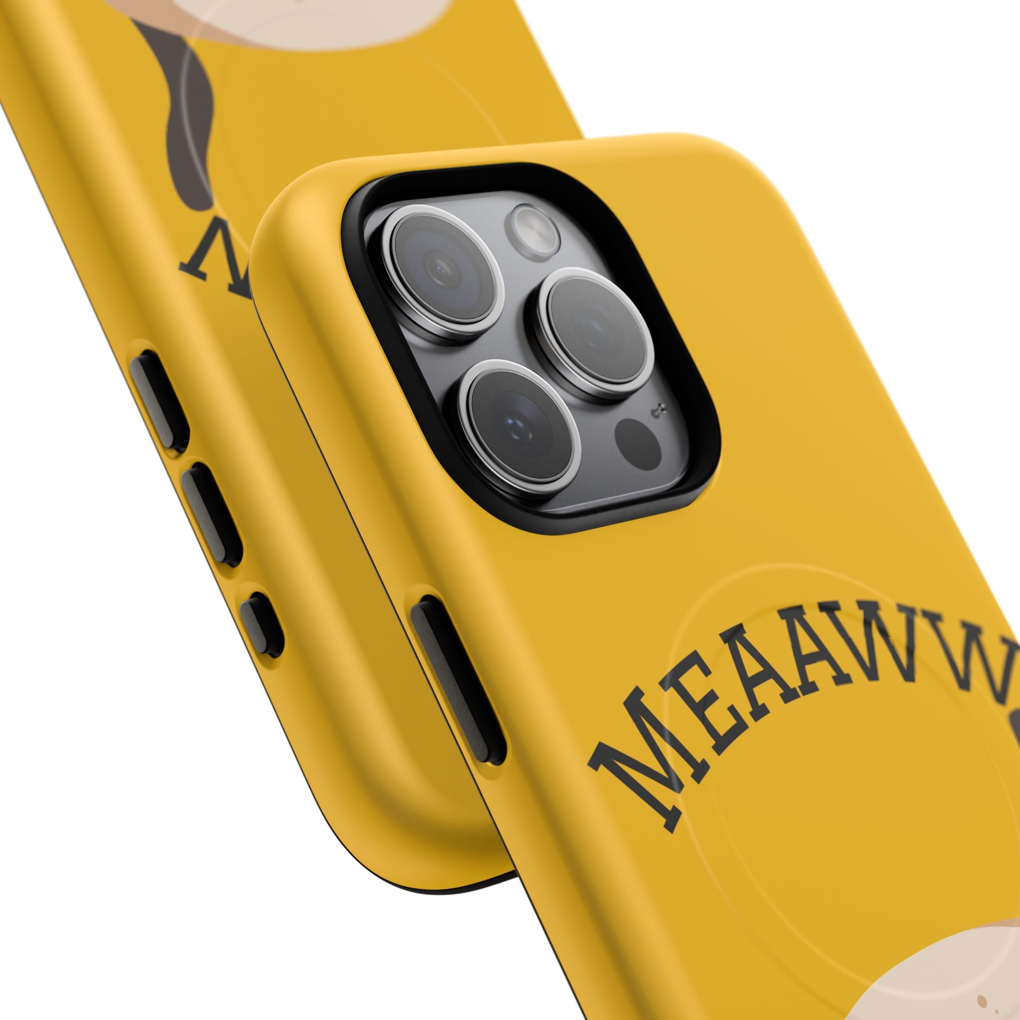 Funny Cat Phone Case for Pet Lovers, Tough Magnetic Cases, Cute Cat Accessory, Gift for Cat Owners, Unique Cat Themed Gift