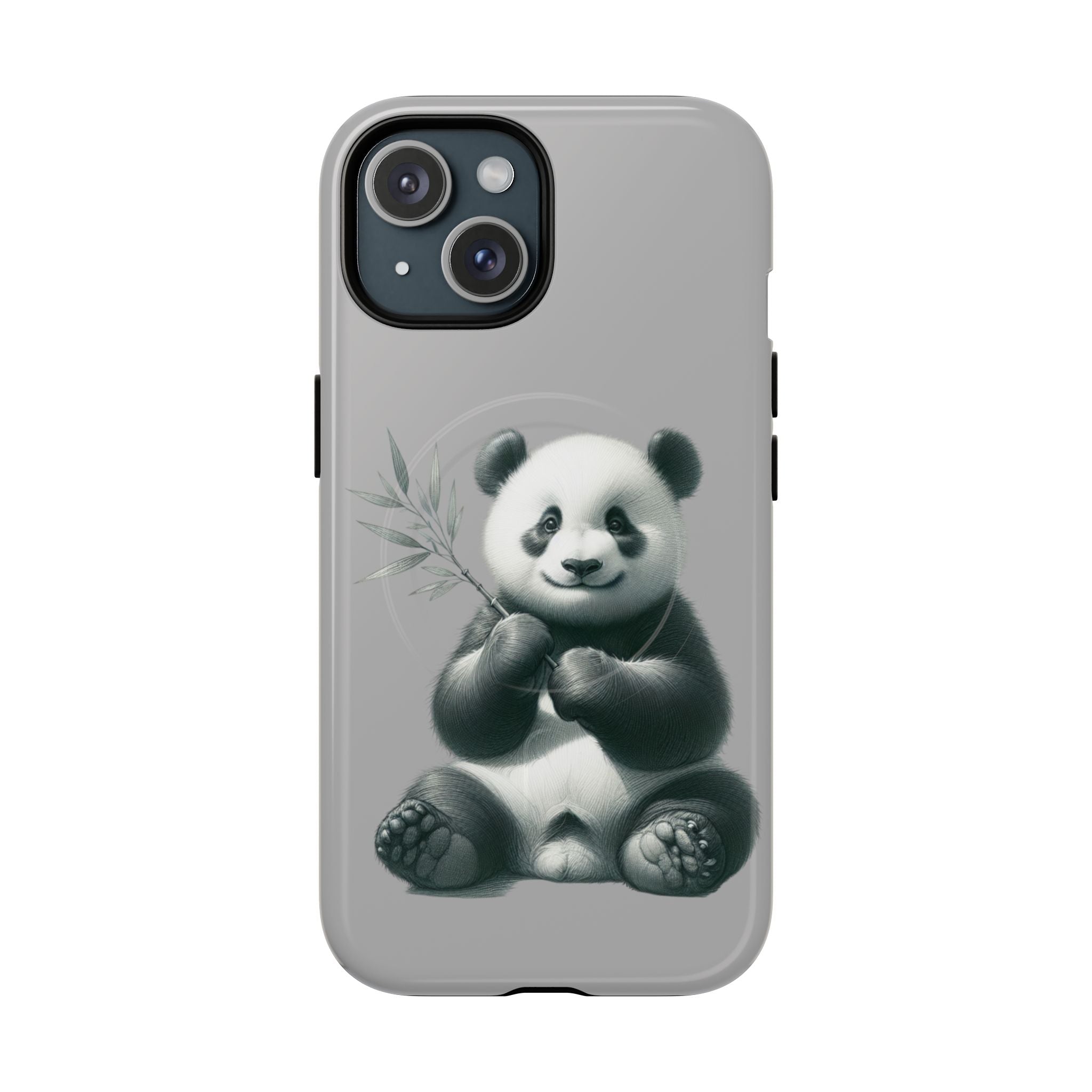 Cute Panda Magnetic Phone Case, Durable Phone Cover, Gift for Animal Lovers, Cute Phone Accessory, Stylish Protection Case