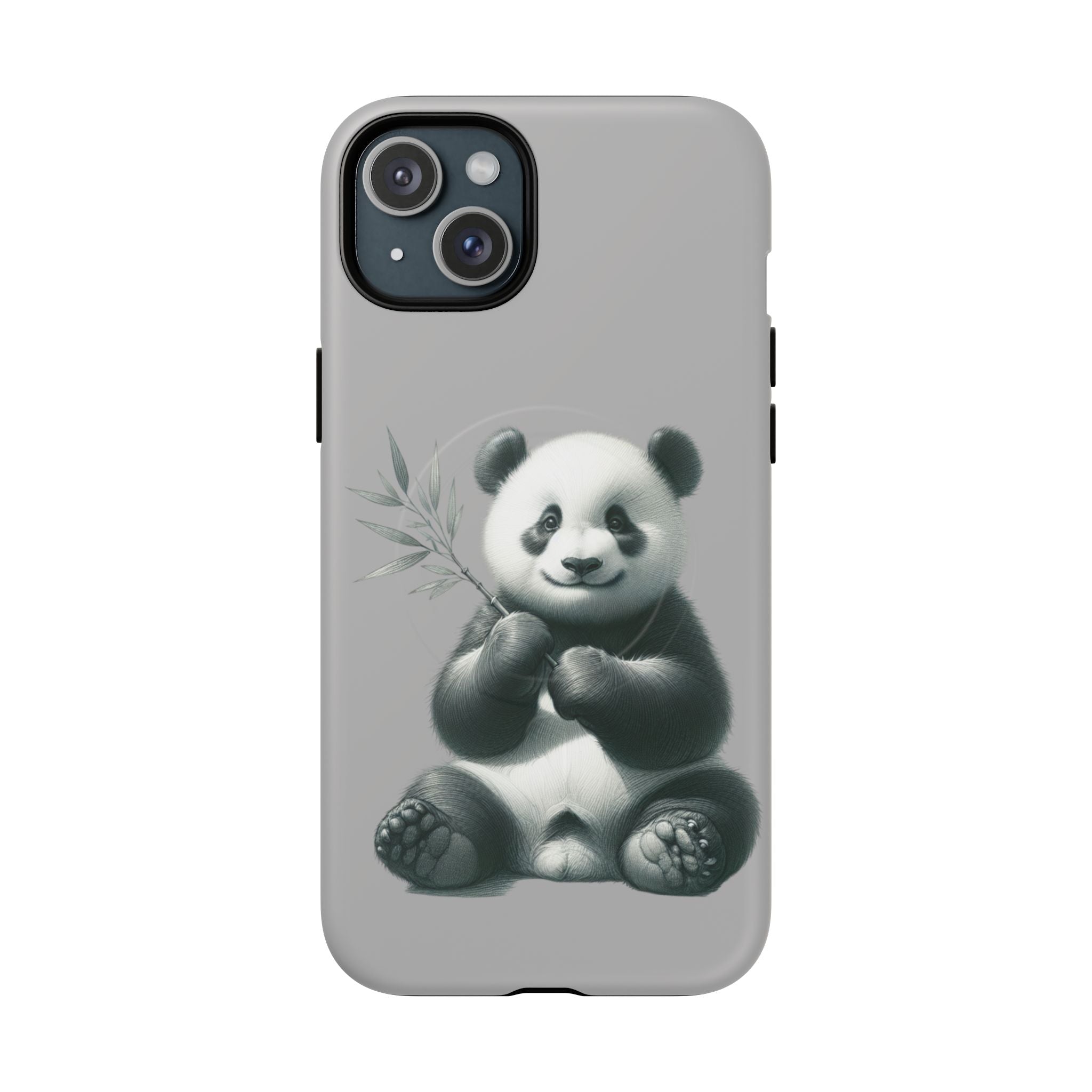 Cute Panda Magnetic Phone Case, Durable Phone Cover, Gift for Animal Lovers, Cute Phone Accessory, Stylish Protection Case