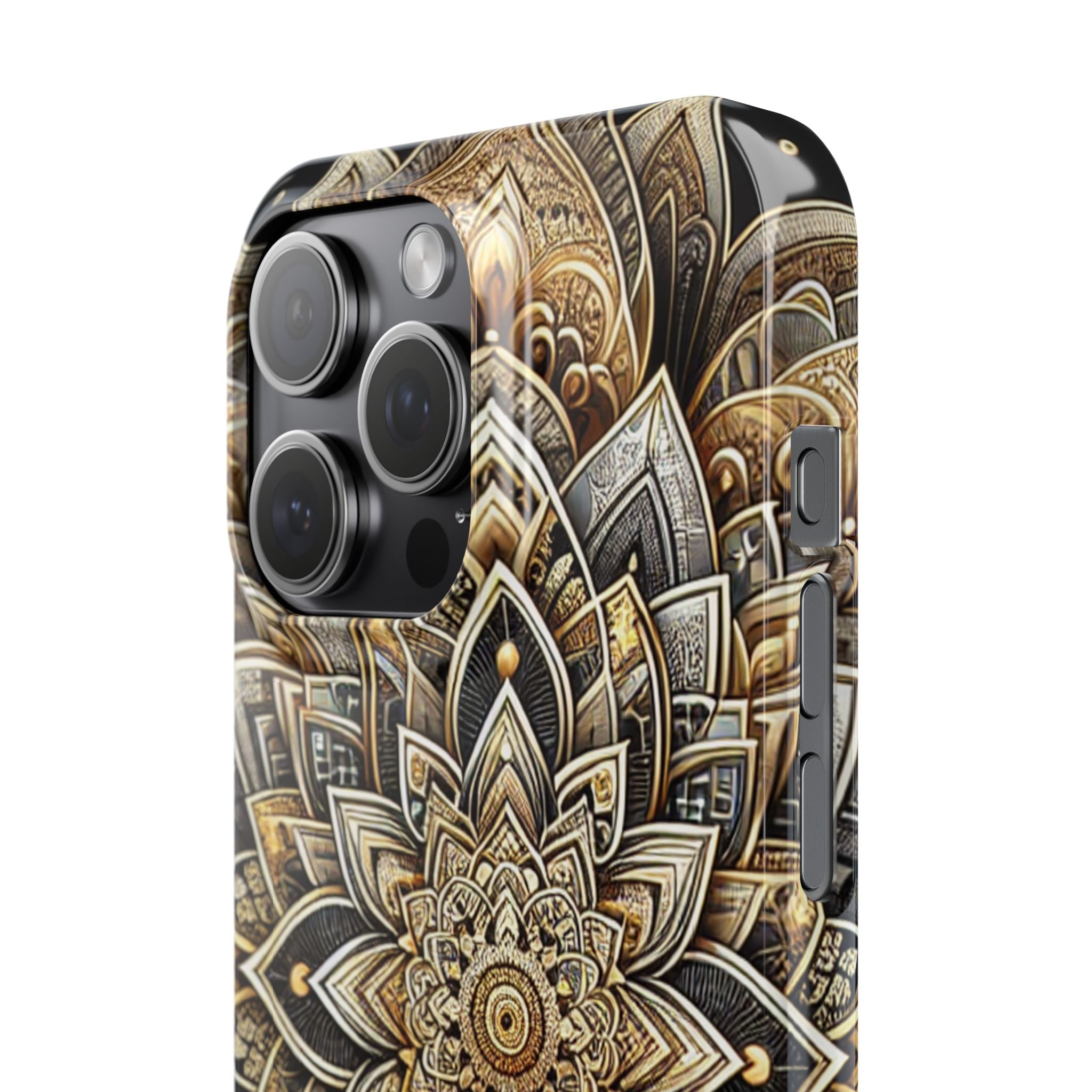Ornate Mandala Phone Case | Boho Slim Cases for iPhone | Unique Art Gifts | Trendy Phone Accessories | Ideal for Her | Birthday & Holidays