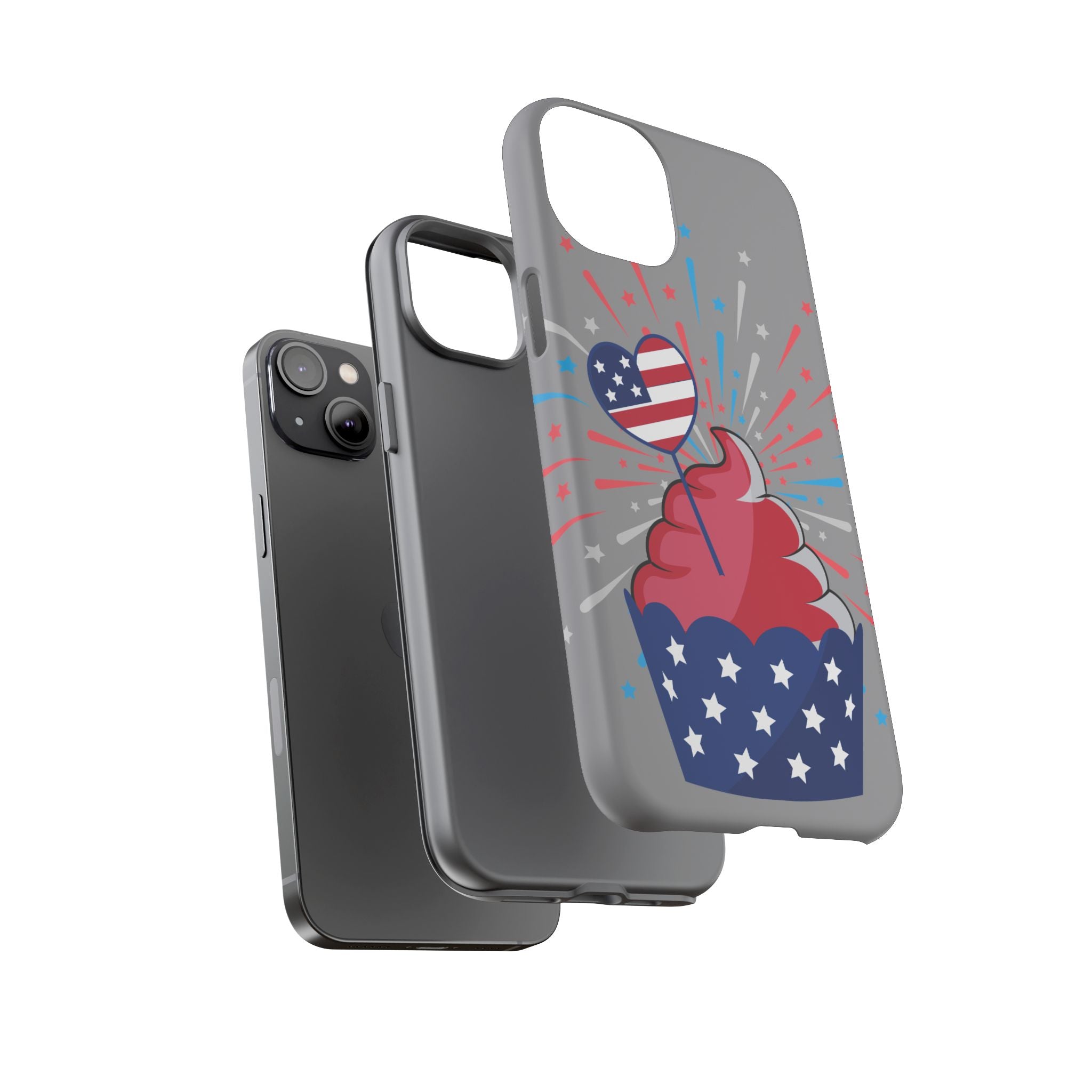 Patriotic Phone Case - Tough Cases, Independence Day Decor, July 4th Gift, Star-Spangled Design, Independence Celebration Accessory