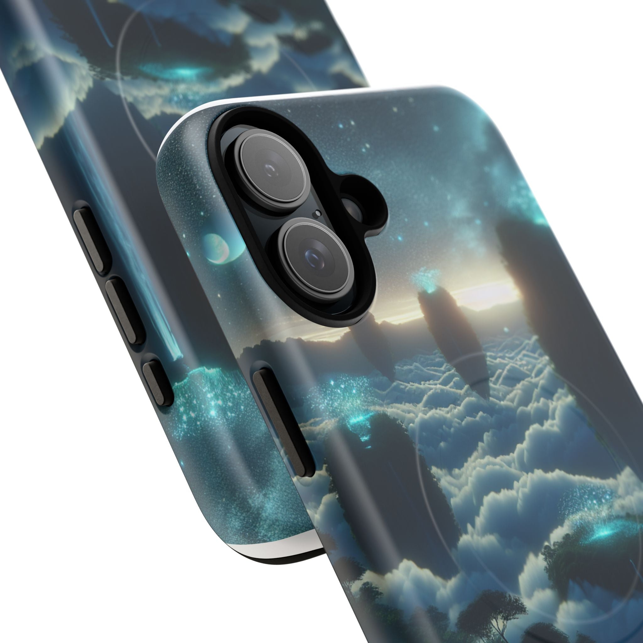 Dreamy Landscape Magnetic Phone Case, Tough Armor Cover, Cosmic Gift, Aesthetic Case for Cell Phones, Unique Phone Accessory