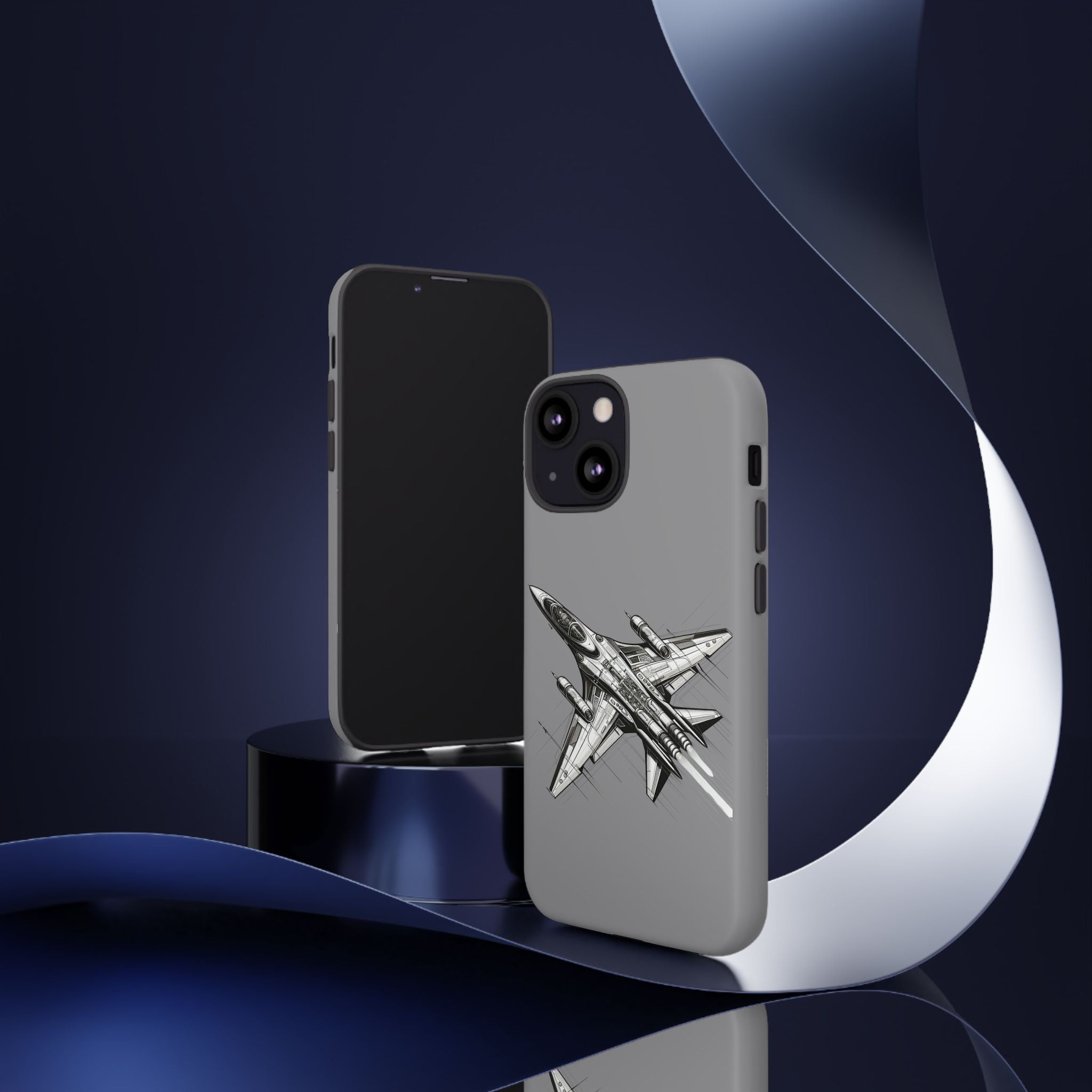 Tough Cases - Airplane Phone Case, Fighter Jet Design, Gift for Aviation Lovers, Durable Protection, Cool Tech Accessories