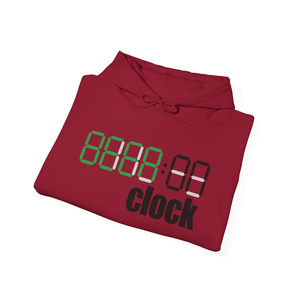 Stylish Timekeeper Hoodie, Unisex Hooded Sweatshirt, Gift for Him and Her, Cozy Design for Everyday Wear, Perfect for Birthdays and Holidays