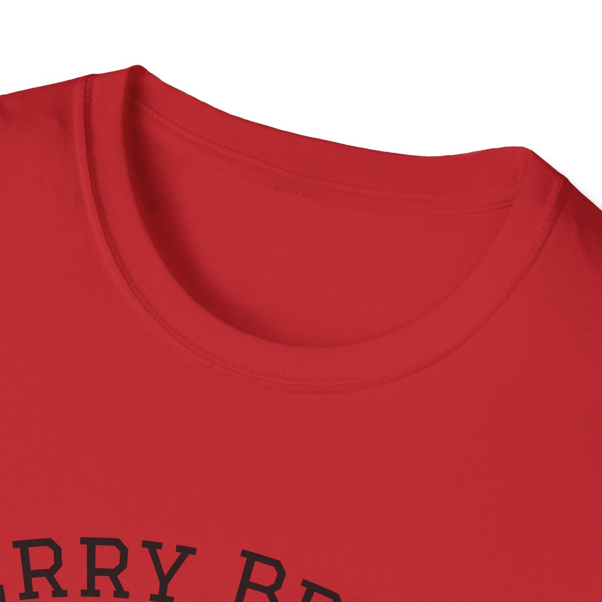 Merry Bright Unisex T-Shirt | Softstyle Holiday Tee for Christmas, Winter Gifts, Casual Wear, Festive Apparel, Seasonal Fashion