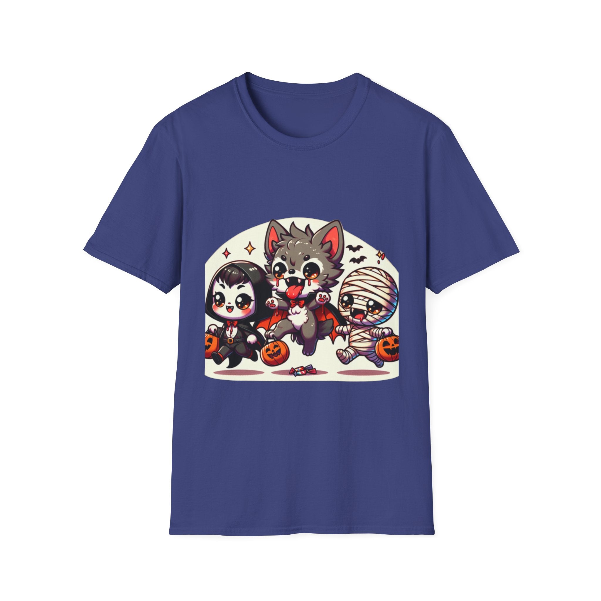 Cute Halloween Kids T-Shirt, Unisex Tee for Fall Festivals, Trick or Treat, Costume Party, Gift Idea