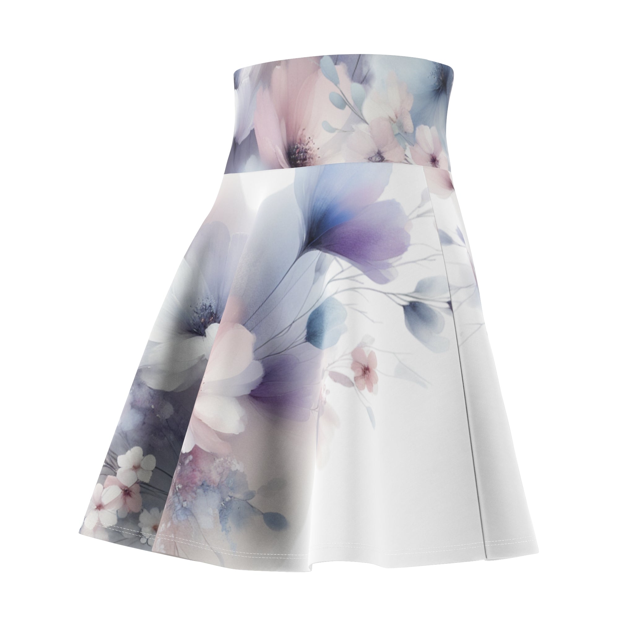 Floral Women's Skater Skirt | AOP, Cute Summer Skirt, Fashionable Dress, Casual Party Skirt, Beach Outfit, Gift for Her