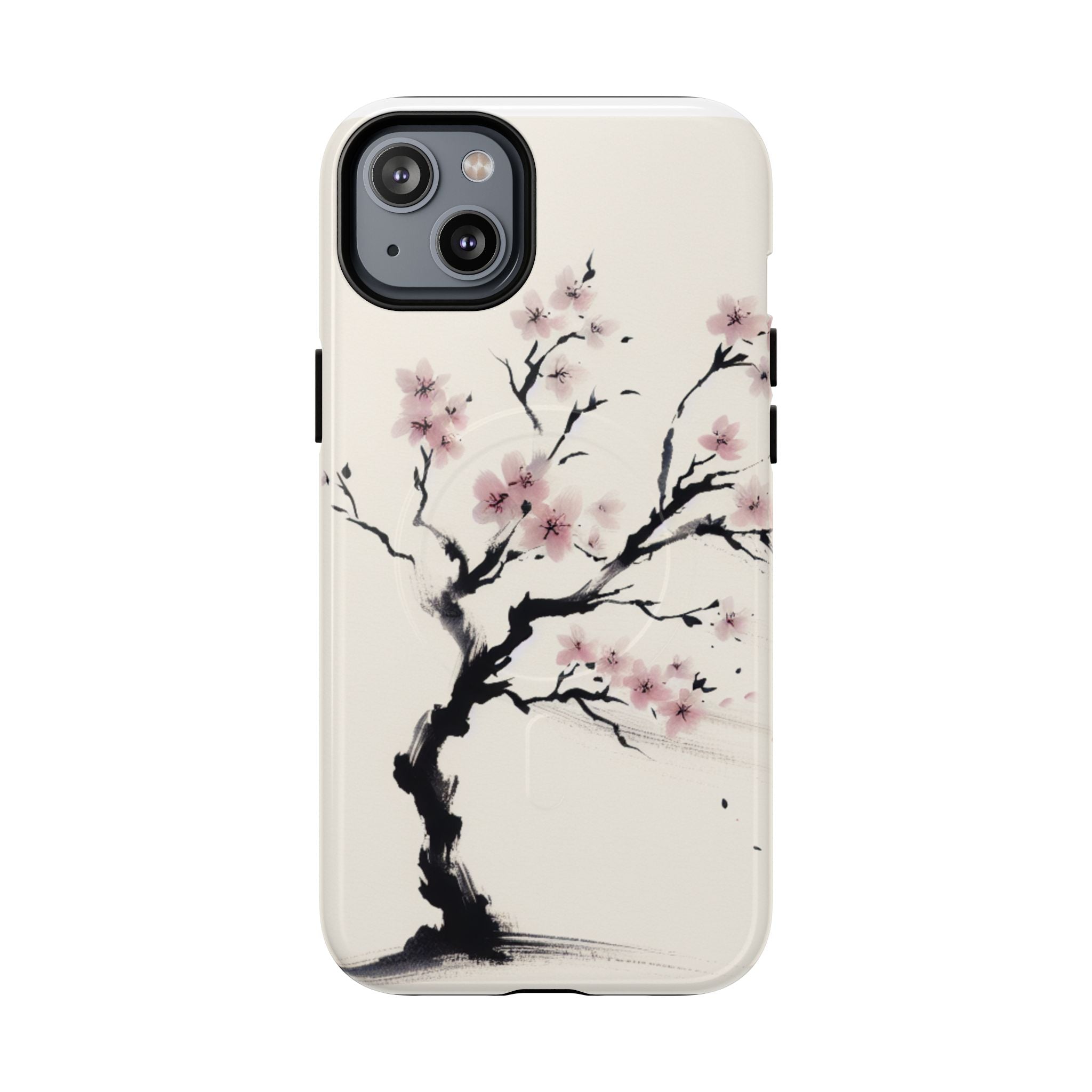 Cherry Blossom Tough Case, Floral Phone Cover, Protective Phone Case, Spring Gift, Unique Cell Phone Case