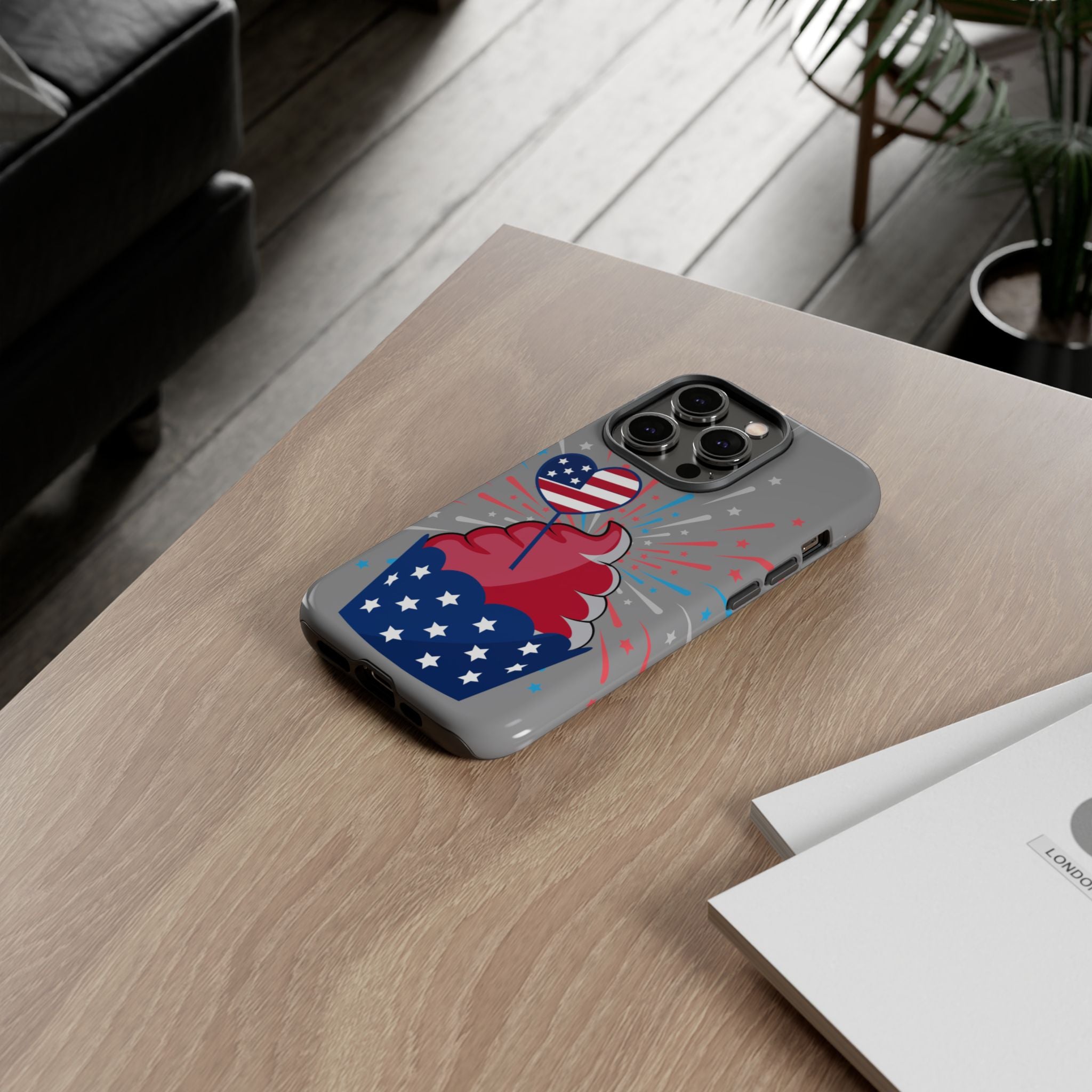 Patriotic Phone Case - Tough Cases, Independence Day Decor, July 4th Gift, Star-Spangled Design, Independence Celebration Accessory