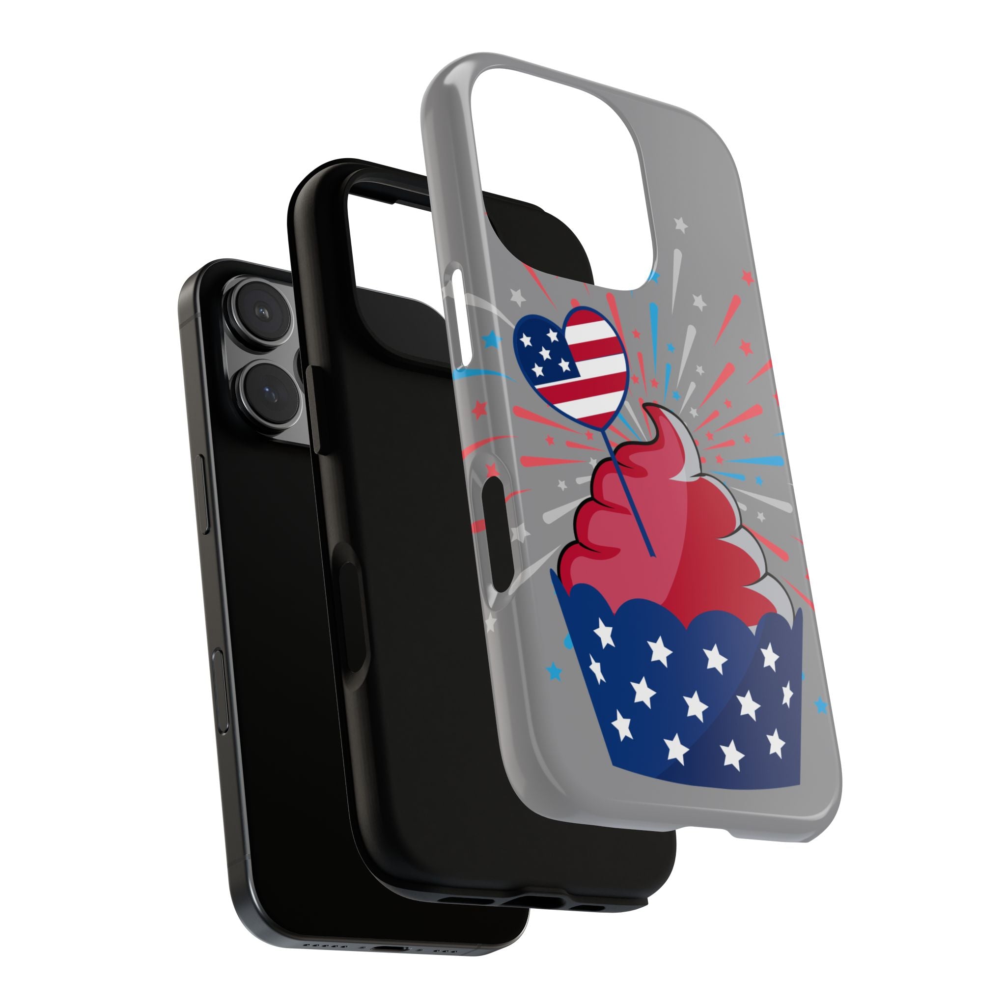 Patriotic Phone Case - Tough Cases, Independence Day Decor, July 4th Gift, Star-Spangled Design, Independence Celebration Accessory