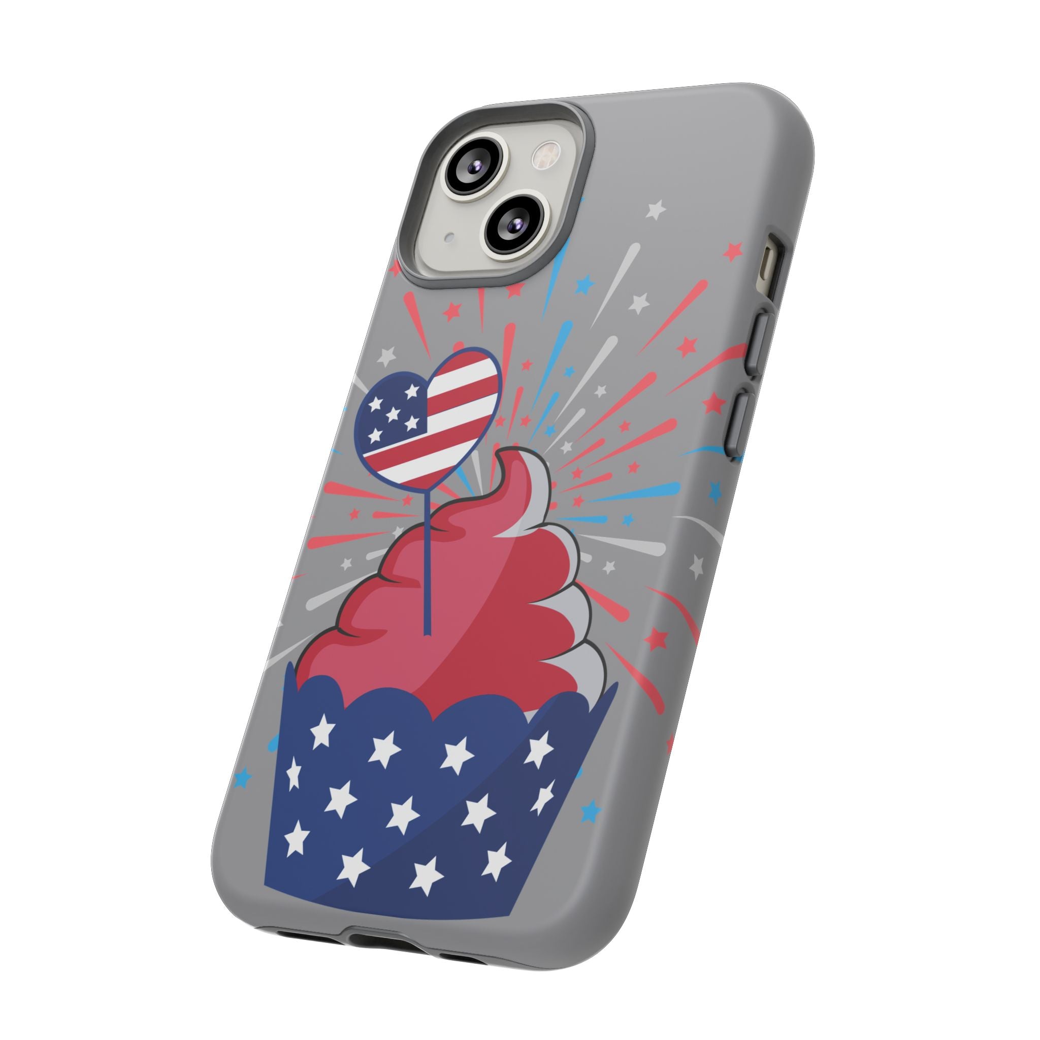 Patriotic Phone Case - Tough Cases, Independence Day Decor, July 4th Gift, Star-Spangled Design, Independence Celebration Accessory