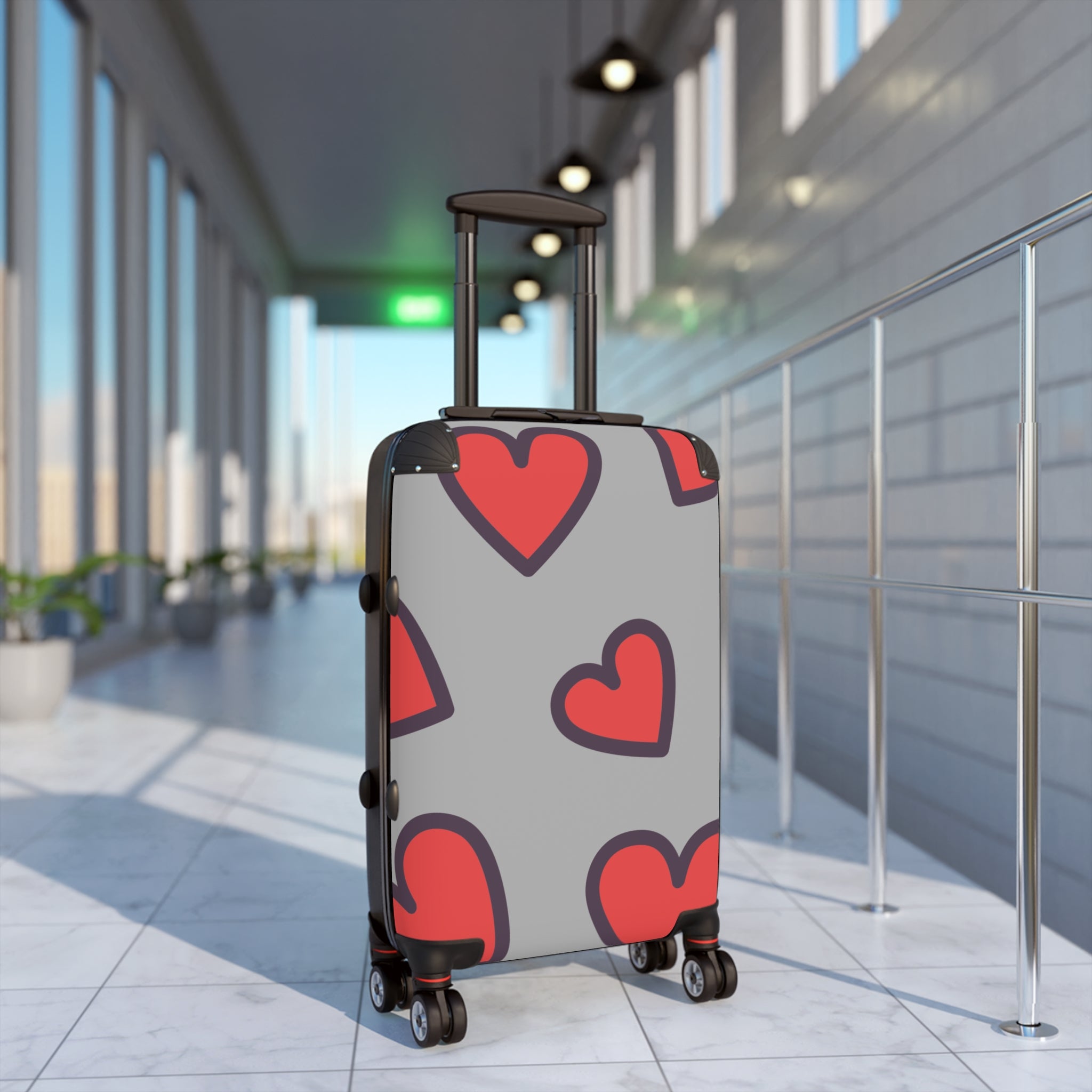 Whimsical Animal Themed Suitcase, Travel Luggage, Adventure Gear, Unique Travel Bag, Fun Vacation Accessories, Gift for Travelers