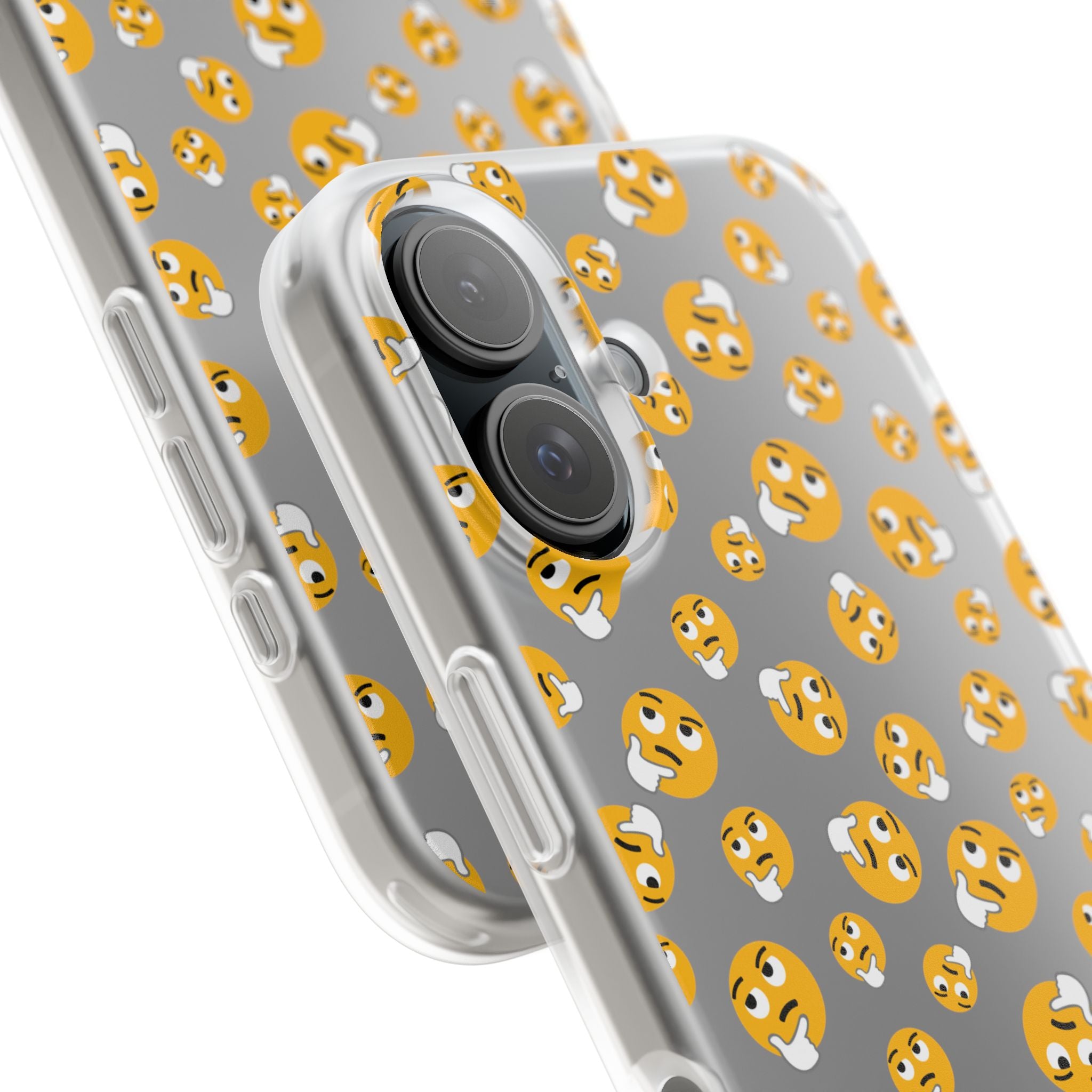 Cheerful Emoji Phone Cases, Cute Flexi Cases for iPhone, Fun Cell Phone Accessories, Gift for Teens, Birthday Party Favor